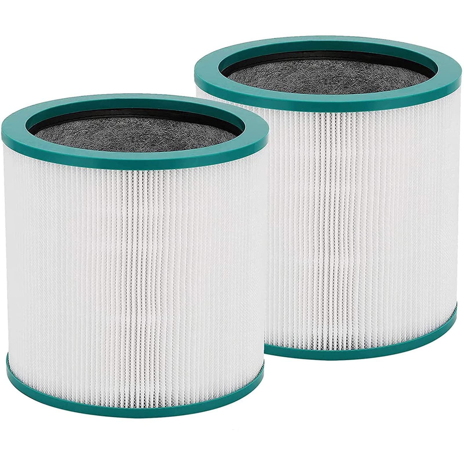 TP01 HEPA Filter Replacement Compatible with Dyson Tower Purifier Pure Cool Link TP01, TP02, TP03, AM11, BP01 Models, Replace Part 968126-03 (2 Pack)