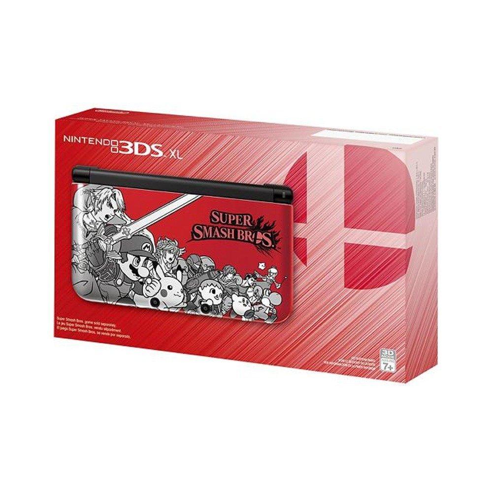 Nintendo 3DS XL Super Smash Bros Limited Edition Console - Red (Renewed)