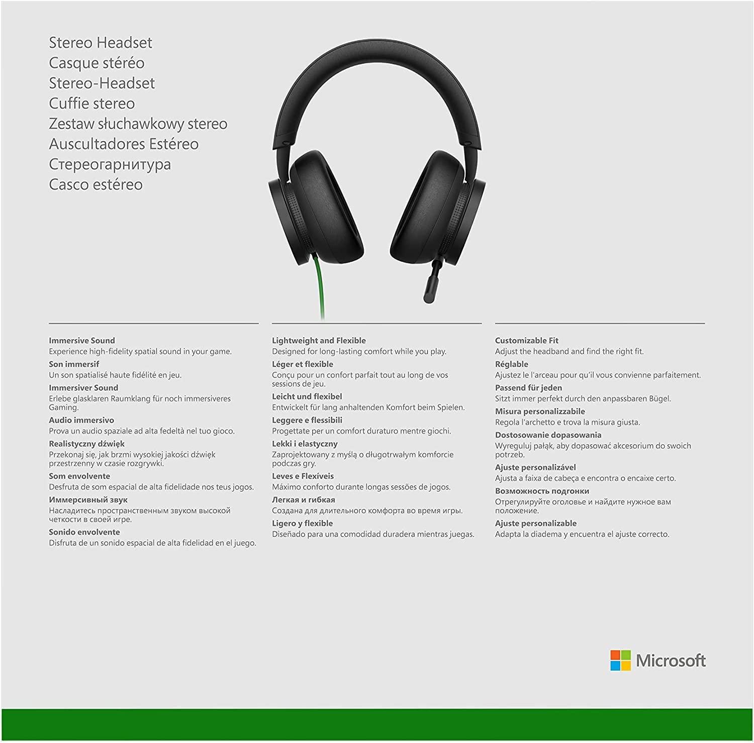 Xbox Wired Stereo Headset Series S/X - Image 7