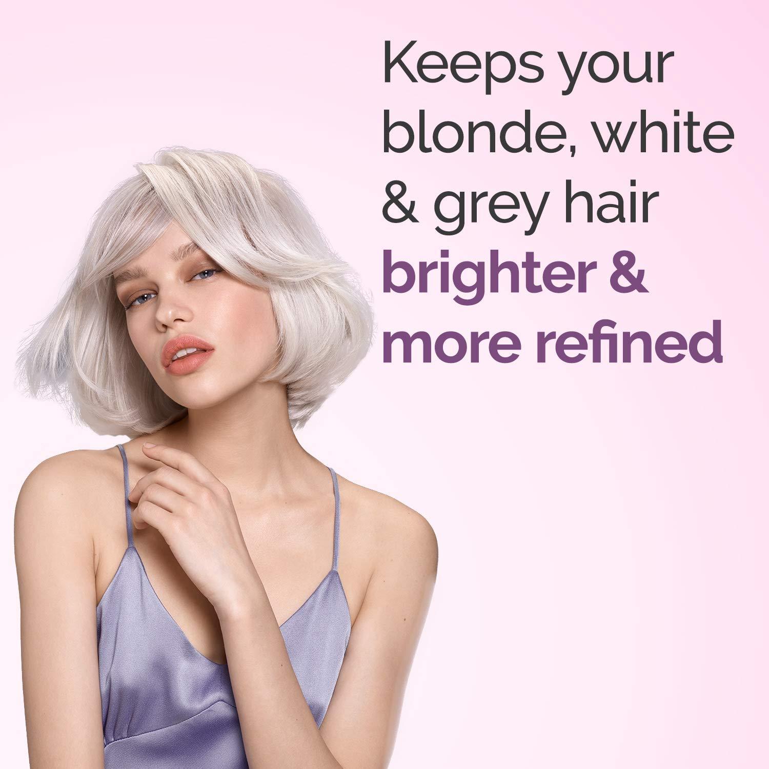 FRAMESI Color Lover Dynamic Blonde Purple Shampoo, Sulfate Free Shampoo, Color Treated Hair - Image 4