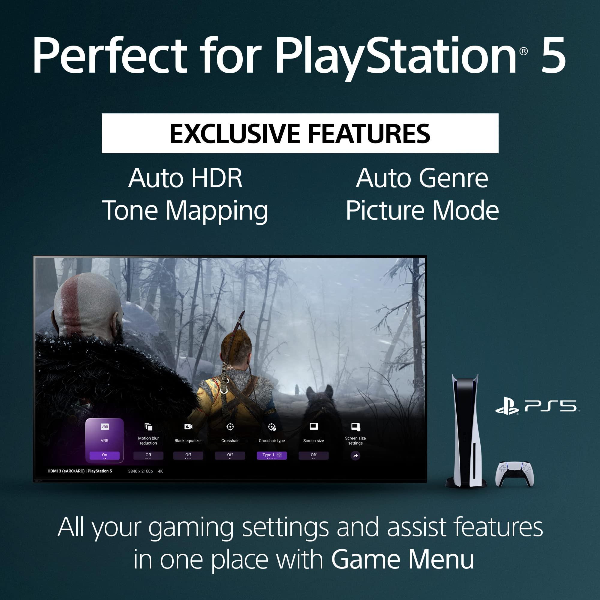 Sony BRAVIA XR X90L Series 75 Inch 4K Ultra HD TV Full Array LED XR75X90L, Smart, Google TV, Exclusive Features for The PlayStation® 5, Latest Model, Dolby Vision HDR, Black - Image 8