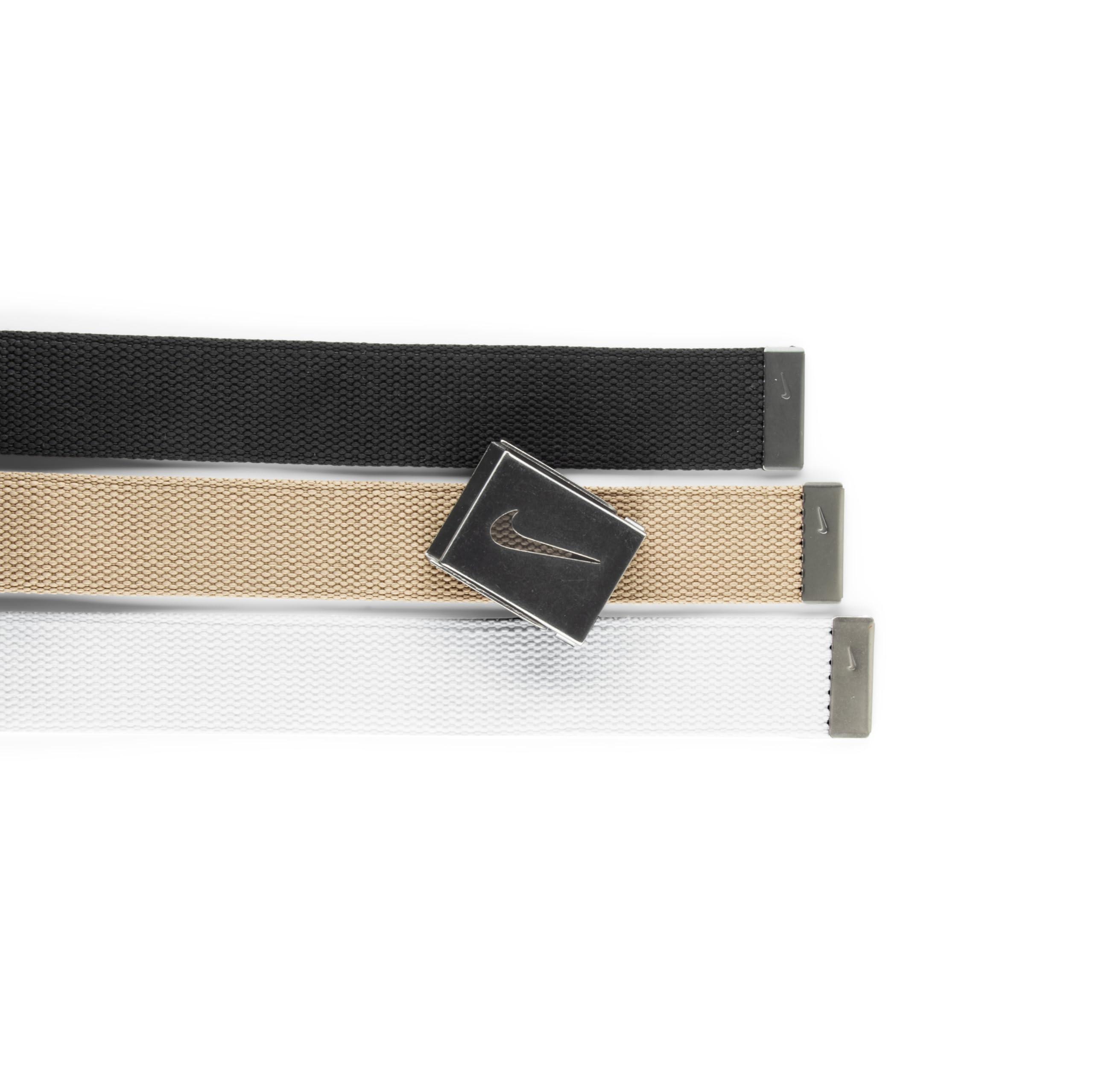 Nike Men's 3 Pack Golf Web Belt - Image 2