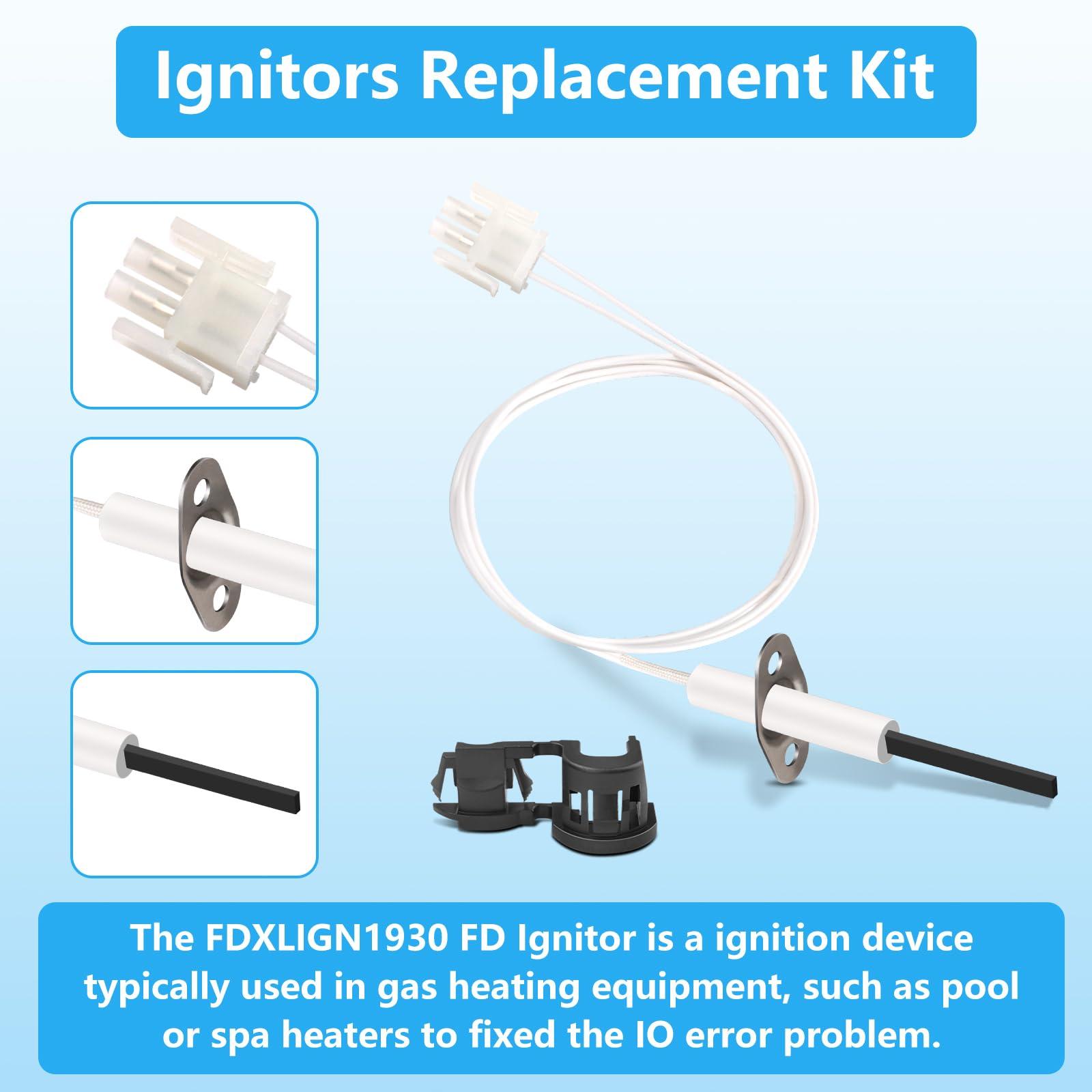 PROSOCOOL FDXLIGN1930 FD Ignitor Replacement Kit for Hayward Universal H-Series Low Nox Pool Heater Models H300FDP H300FDN H250FDN H250FDP H200FDN H200FDP H150FDN H150FDP, Pool Heater Parts - Image 4