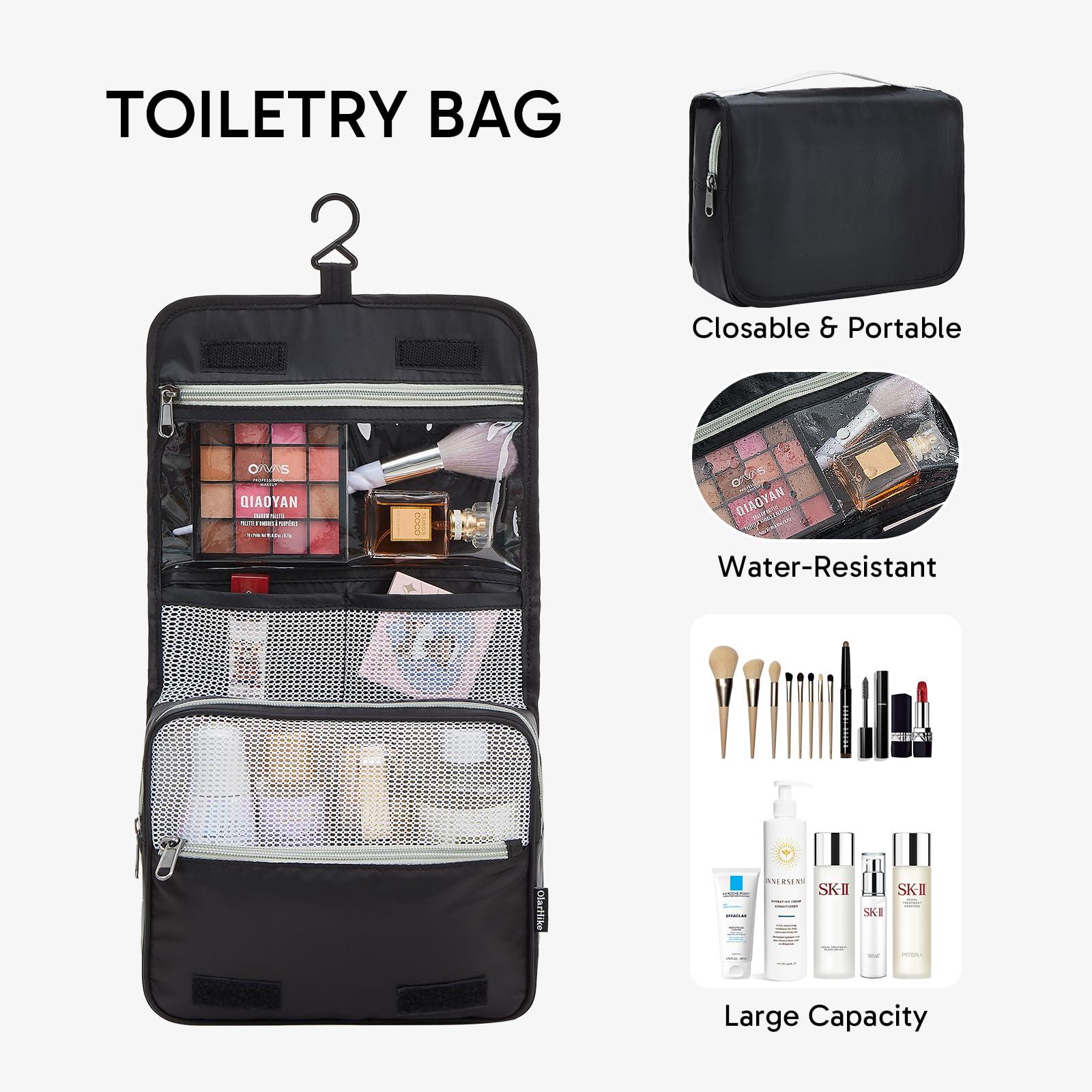 ALL INCLUDED 10 Set Durable Packing Cubes for Suitcases,OlarHike Essentials for Travel,UPGRADED Anti-Tear Stitching, NEW Improved Luggage Packing Organizers for Travel Accessories (Black) - Image 3