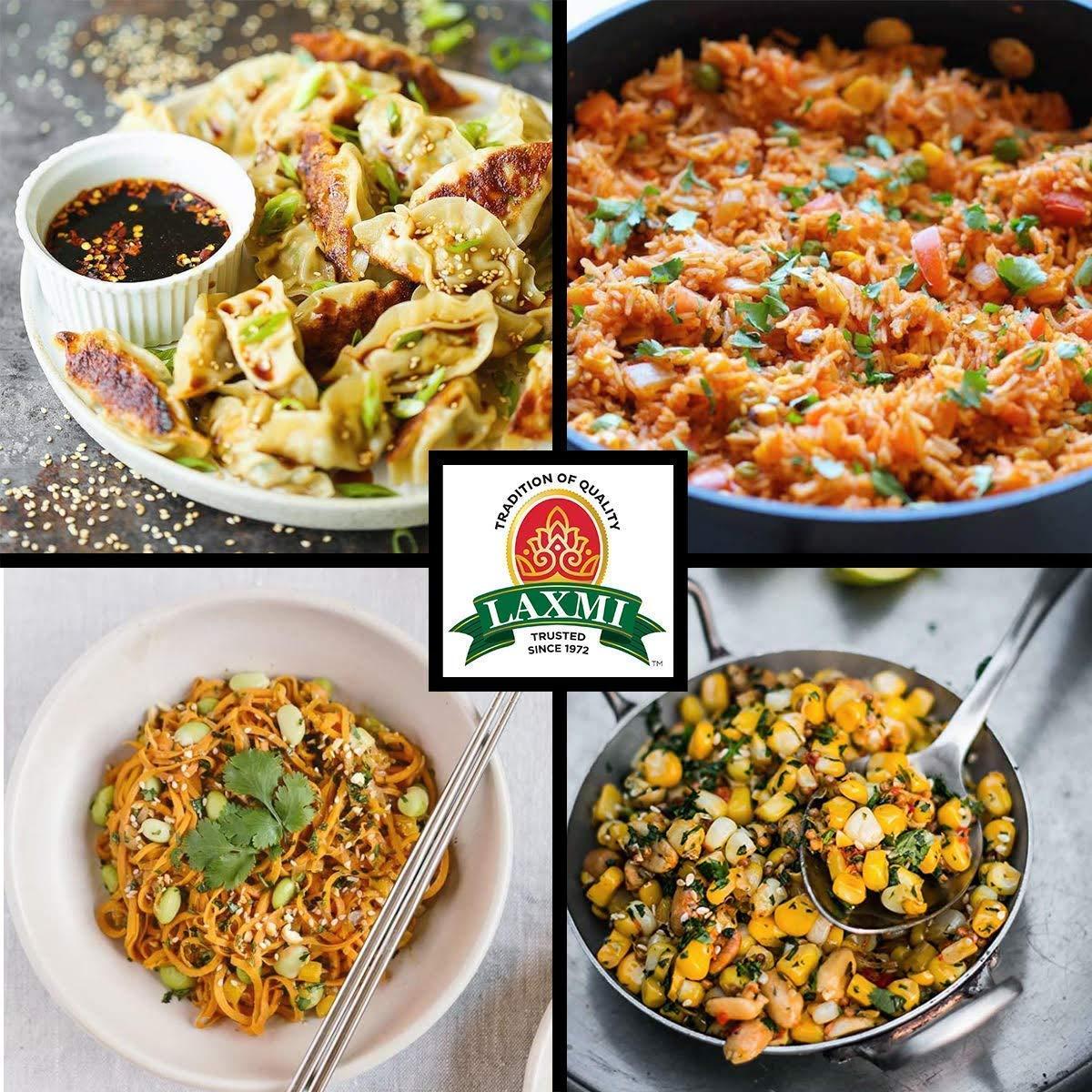Laxmi Brand, Extra Long Grain Basmati Rice, Free Saffron Included, Made Pure, Made Fresh, Tradition of Quality Since 1972, House of Spices, Product of India (10lb) - Image 3
