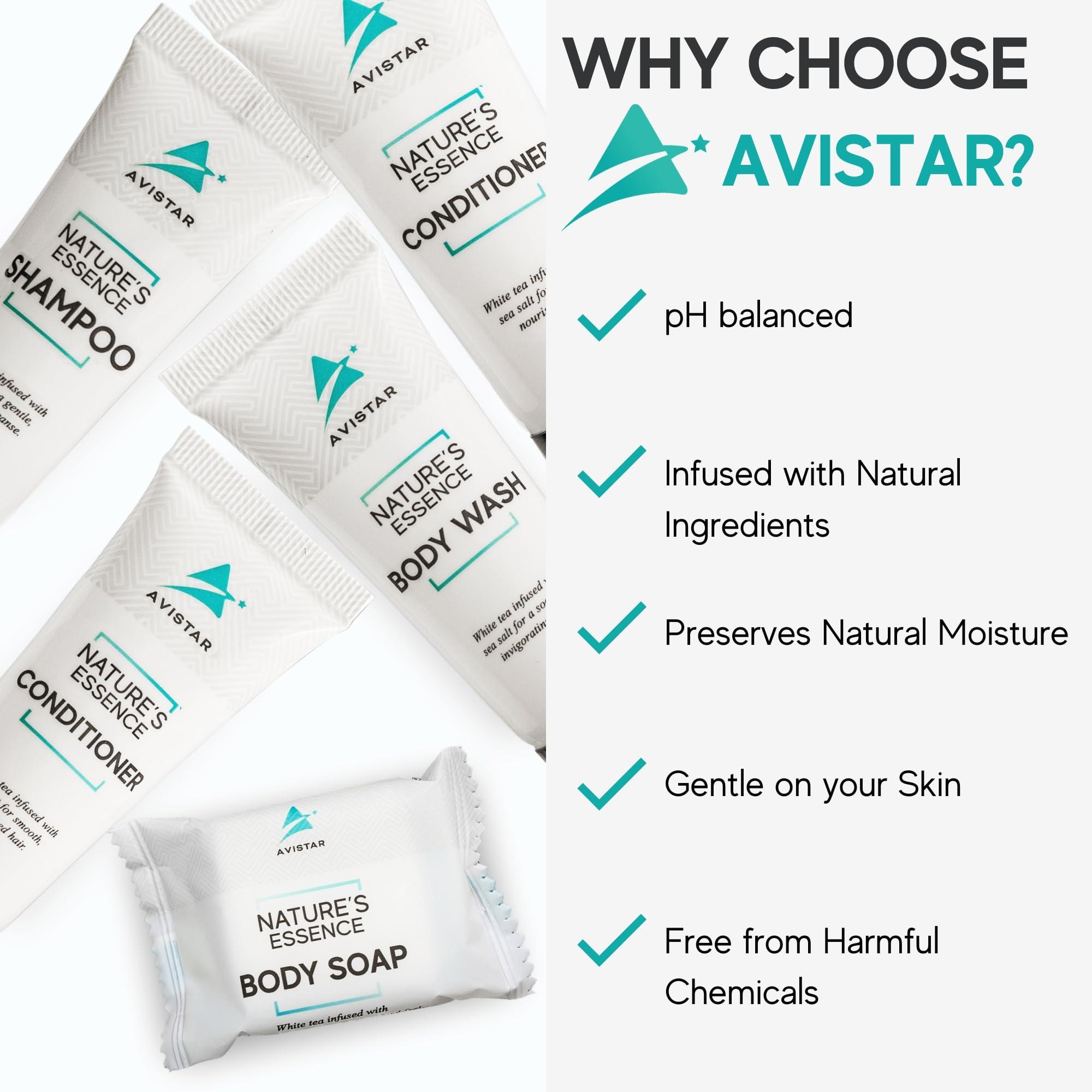 5 Piece Hotel Soap & Bulk Toiletries - Airbnb Essentials for Hosts & Guests - Hotel Shampoo & Conditioner Supplies for Guest, Hotel Toiletries Bulk Set, Mini Bulk Travel Sixe Toiletires, Air BnB - Image 5