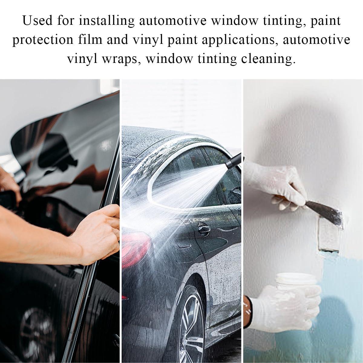 Yourkar 2 PCS Car Paddle Bulldozer Squeegee, Long Handle Window Tint Film Installation Tools, Paddle Bulldozer Scraper for Car Front Rear Windows Glass Cleaning, Car Accessories - Image 6