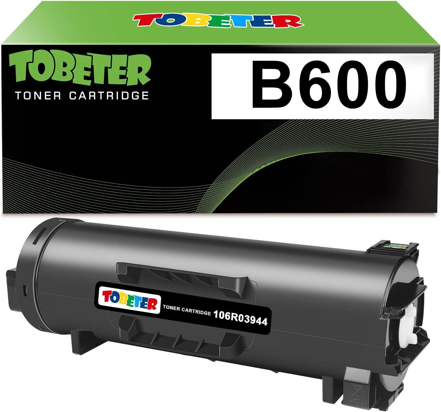 ToBeter Remanufactured 106R03942 Toner Replacement for Xerox 106R03942 106R03944 Toner Cartridge for Versalink B600 B605 B610 B615 Printers (25,900 Pages, High Yield, 1 Black)