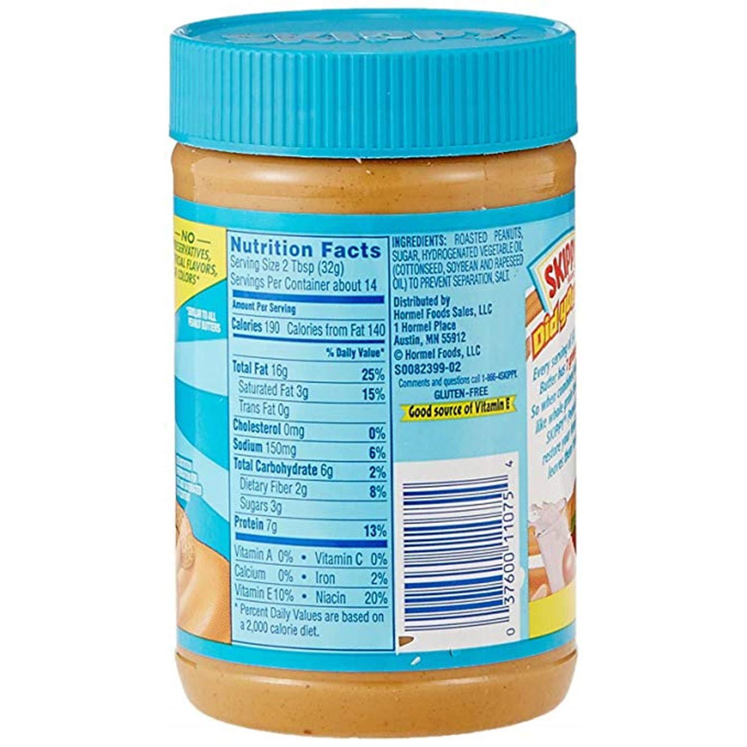 Skippy Peanut Butter, Creamy, 16.3 oz - Image 3