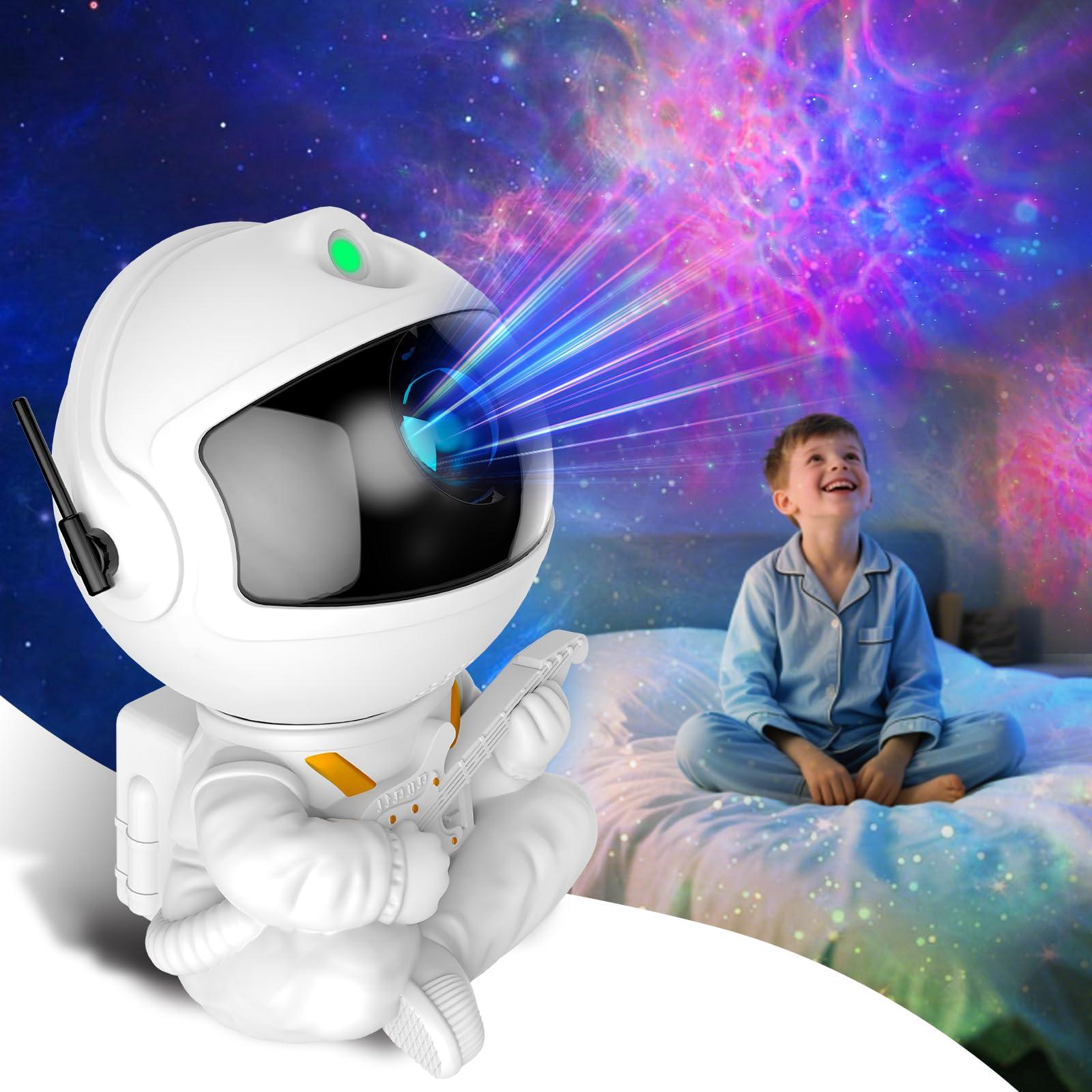 Astronaut Star Projector, Kids Night Light, Nebula Projector Light. Galaxy Bedroom Projector, Adult Playroom/Home Theater/Ceiling/Room Decoration - Image 7