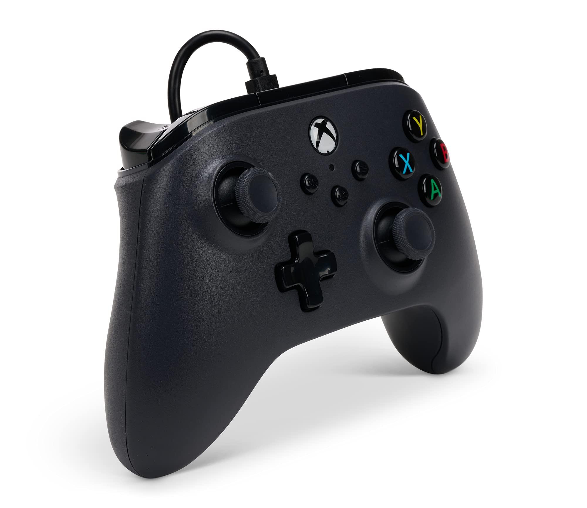 PowerA Wired Controller For Xbox Series X|S - Black, Gamepad, Video Game Controller Works with Xbox One - Image 3