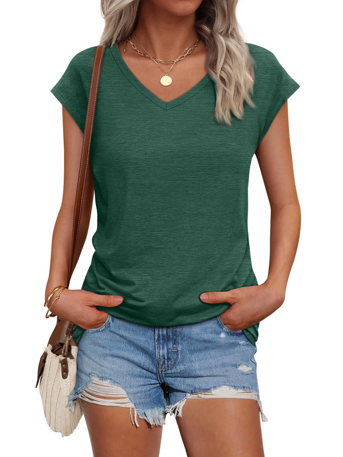 AUTOMET Summer Tops for Women T Shirts 2025 Beach Vacation Fashion Spring Dressy Business Casual Outfits Workout Boho Clothes