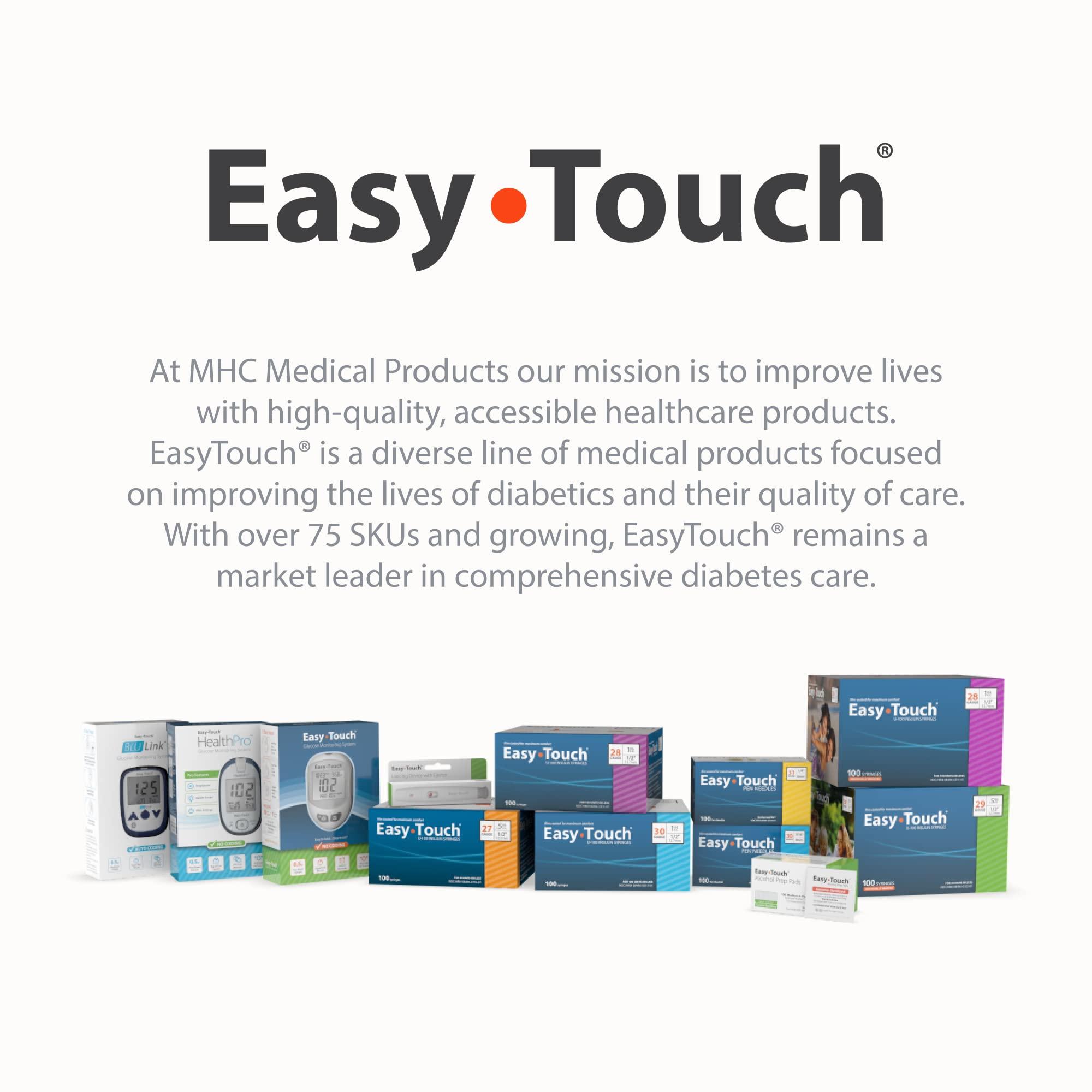Easy Touch U-100 Insulin Syringe with Needle, 29G 1cc 1/2-Inch (12.7mm), Box of 100 - Image 9