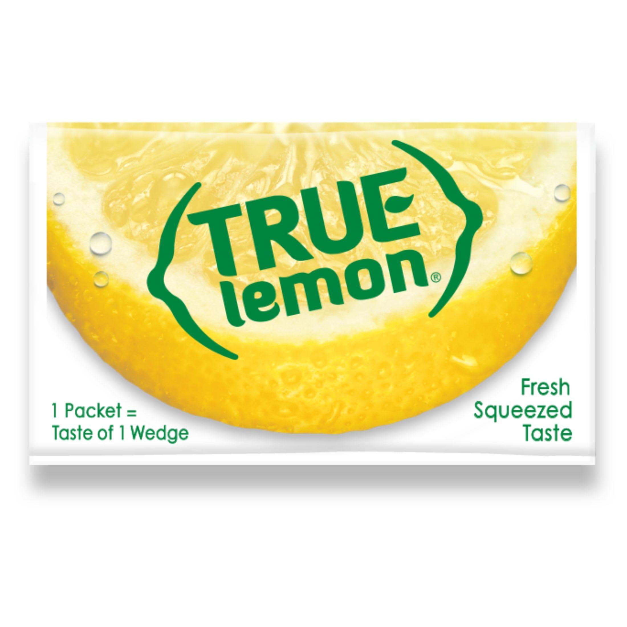 TRUE LEMON Water Enhancer, Bulk Dispenser, 100 Count (Pack of 1), 0 Calorie Drink Mix Packets For Water, Sugar Free Lemon Flavoring Powder Packets - Image 9
