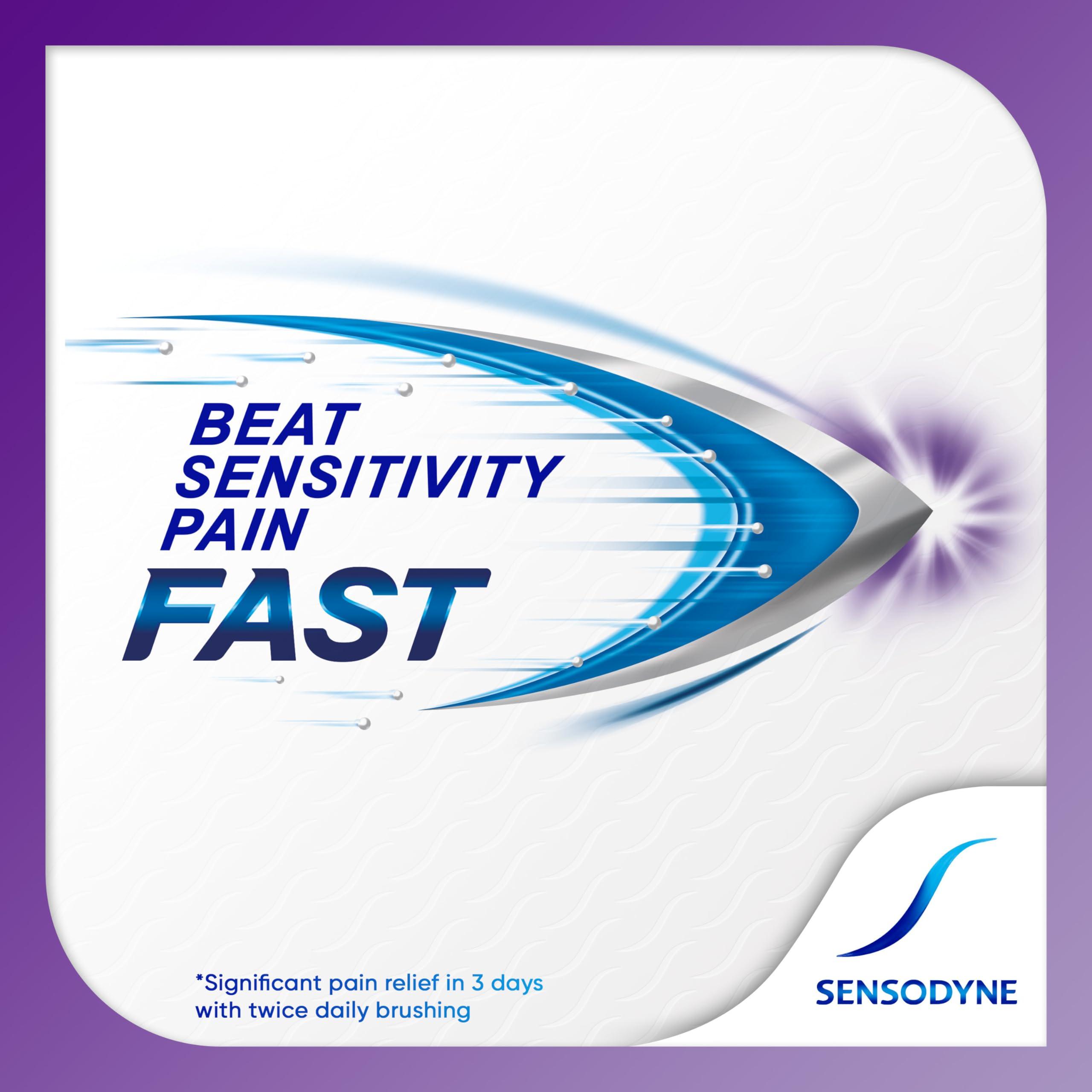 Sensodyne Rapid Relief Sensitive Toothpaste, Cavity Prevention and Sensitive Teeth Treatment - 3.4 Ounces - Image 2