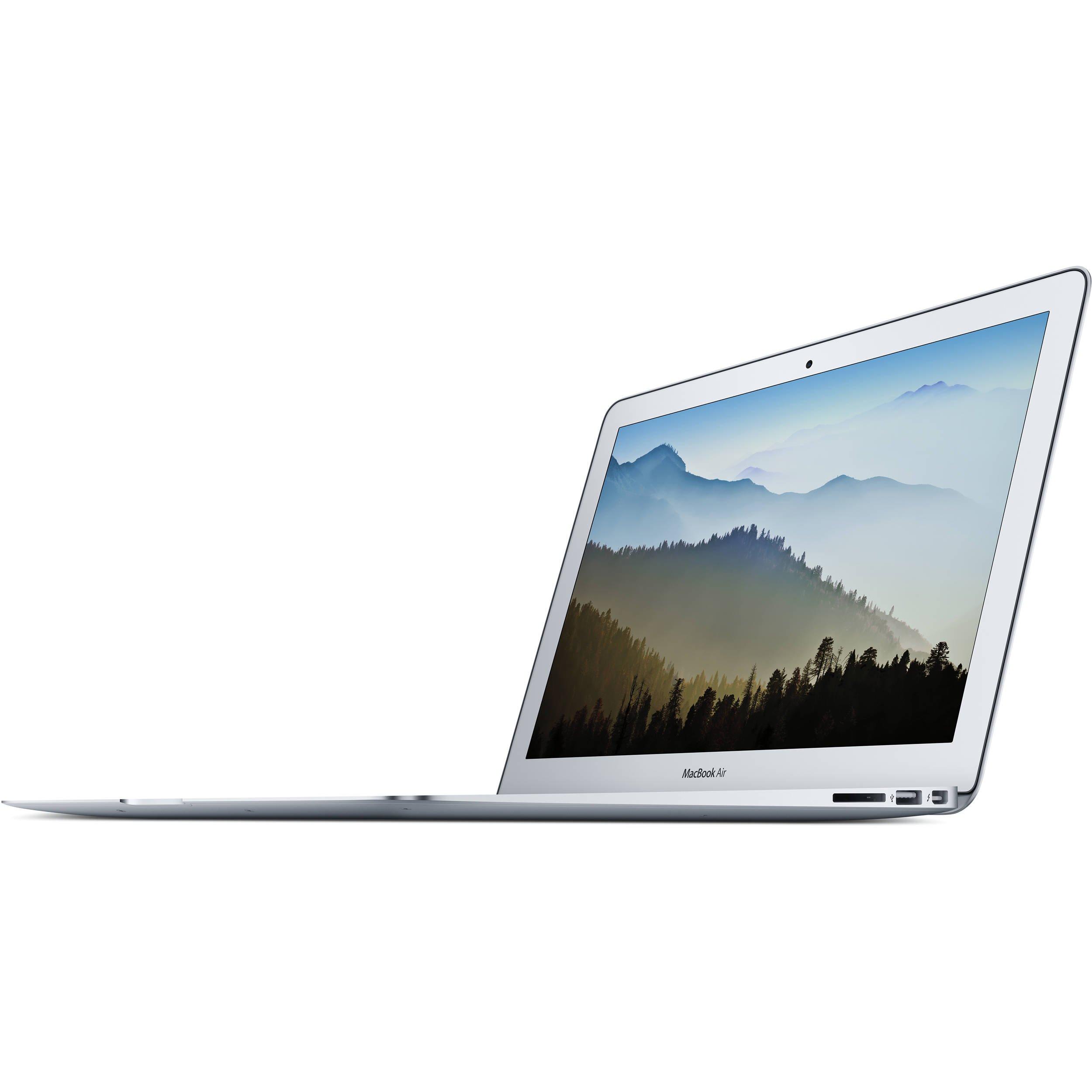 Apple Macbook Air 2017 with 1.8GHz Intel Core i5 (13-inch, 8GB RAM, 128GB SSD Storage) (QWERTY English) Silver (Renewed) - Image 2
