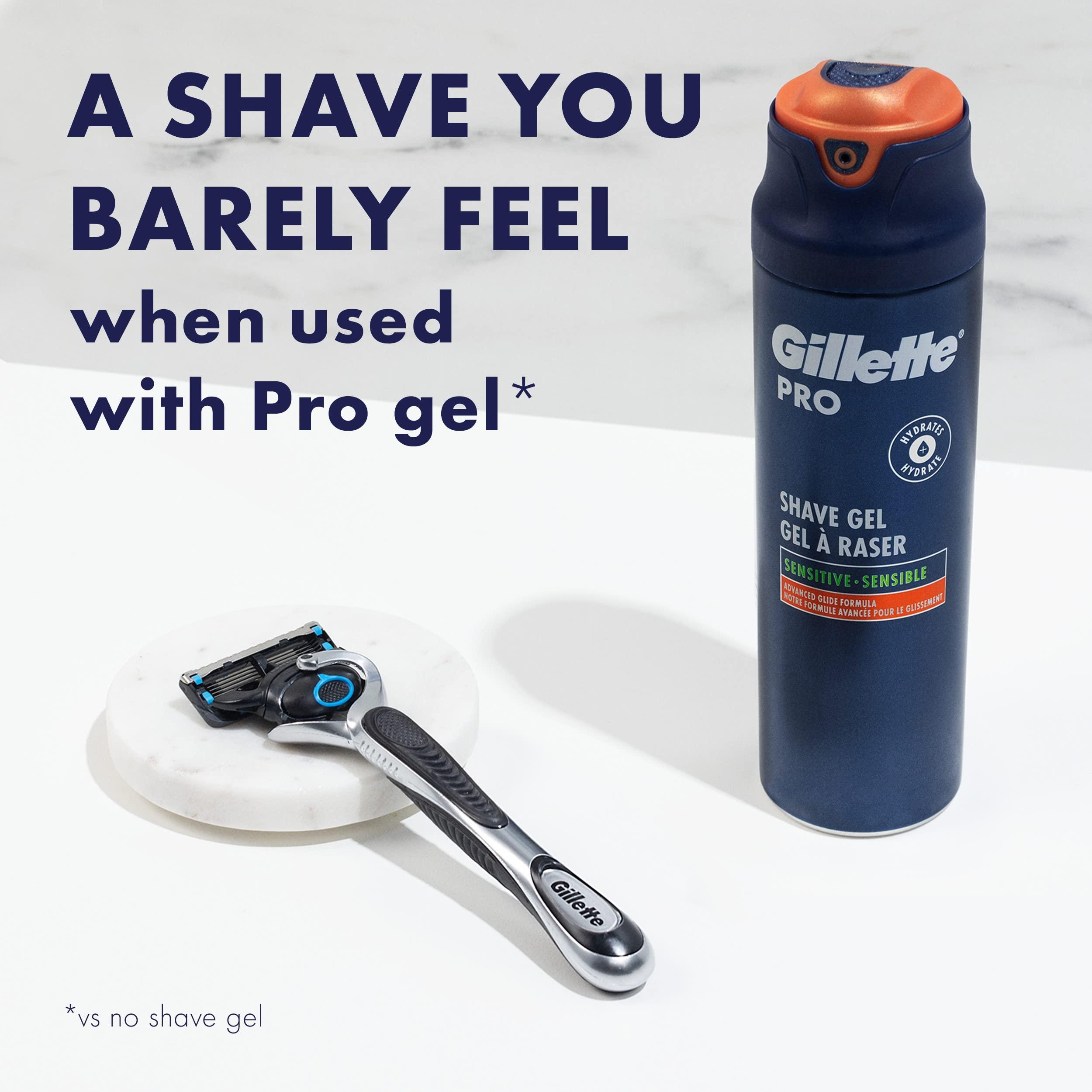 Gillette ProGlide Chill Razor Refills for Men, 8 Blade Refills - Image 10