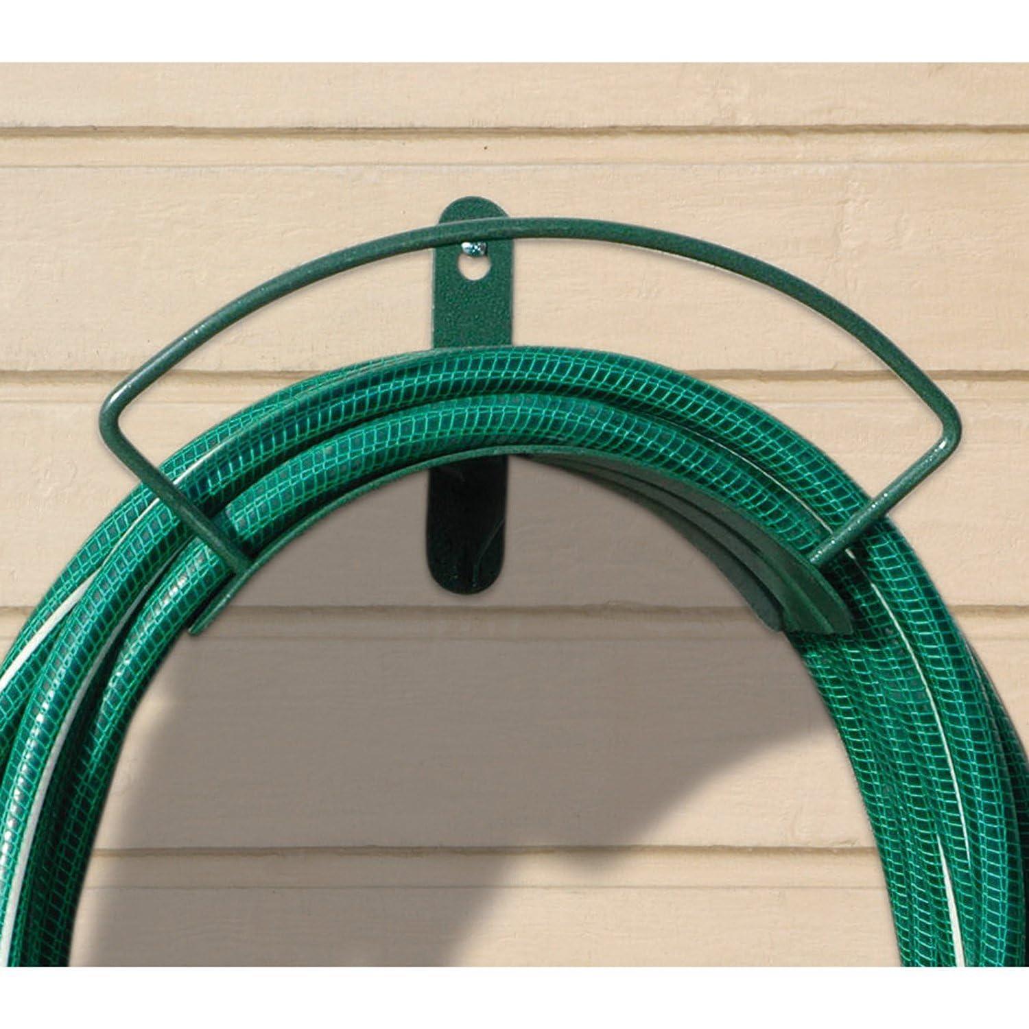 Rocky Mountain Goods Deluxe Metal Hose Hanger - Most Solid Wall Mounted Hose Hanger on The Market - Rust Proof Wrought Iron - Fits 100’ of Hose - Image 3