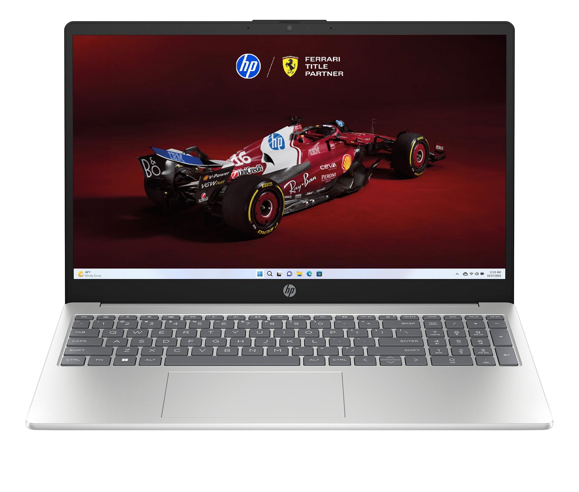 HP 15 inch Laptop, HD Display, 13th Generation Intel Core i5-1334U, 8 GB RAM, 512 GB SSD, Intel Iris Xe Graphics, Windows 11 Home, 15-fd0012nr (2024)