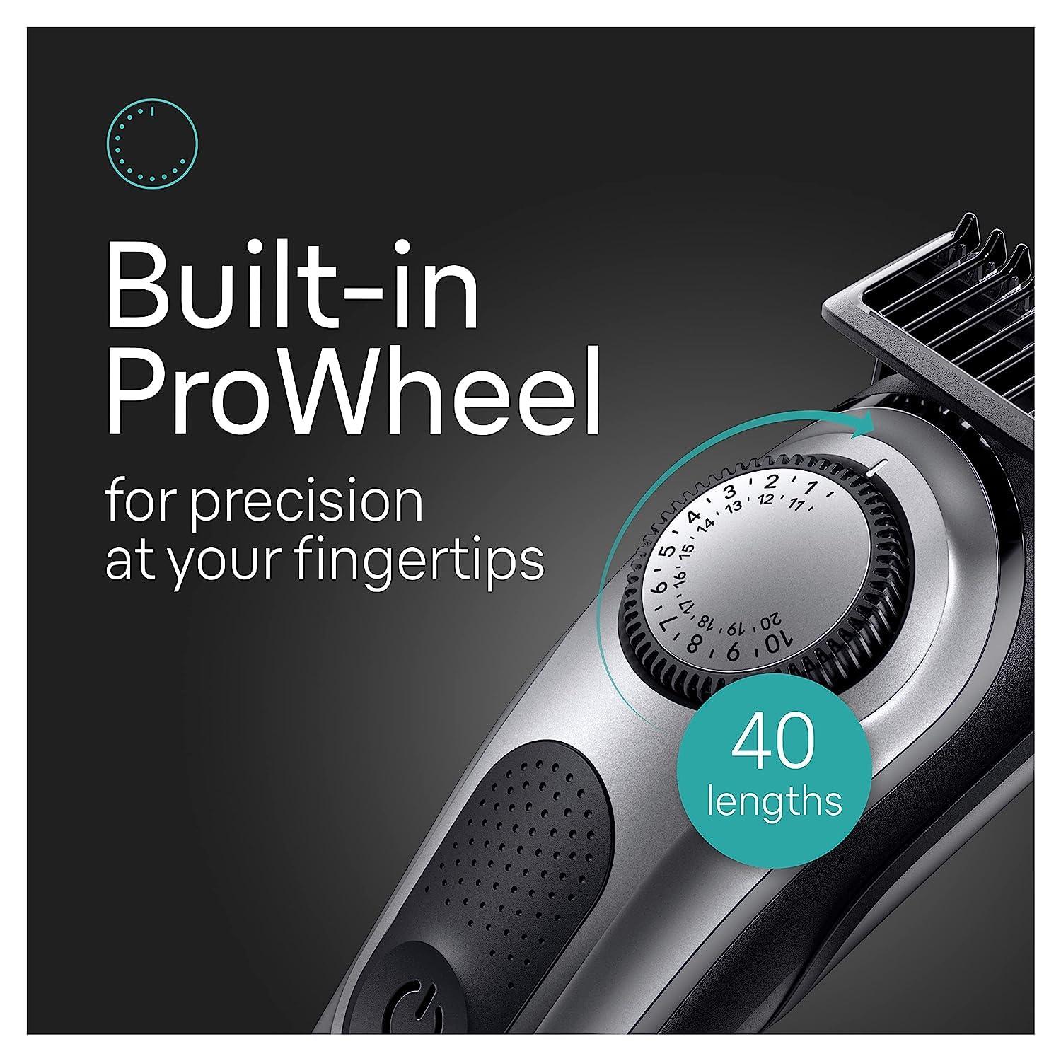 Braun All-in-One Men's Shaving Kit Series 7 7440, 12-in-1 Beard, Face, Nose, Ear Trimmer, Hair Clippers, Body Groomer and Manscaping - Image 5