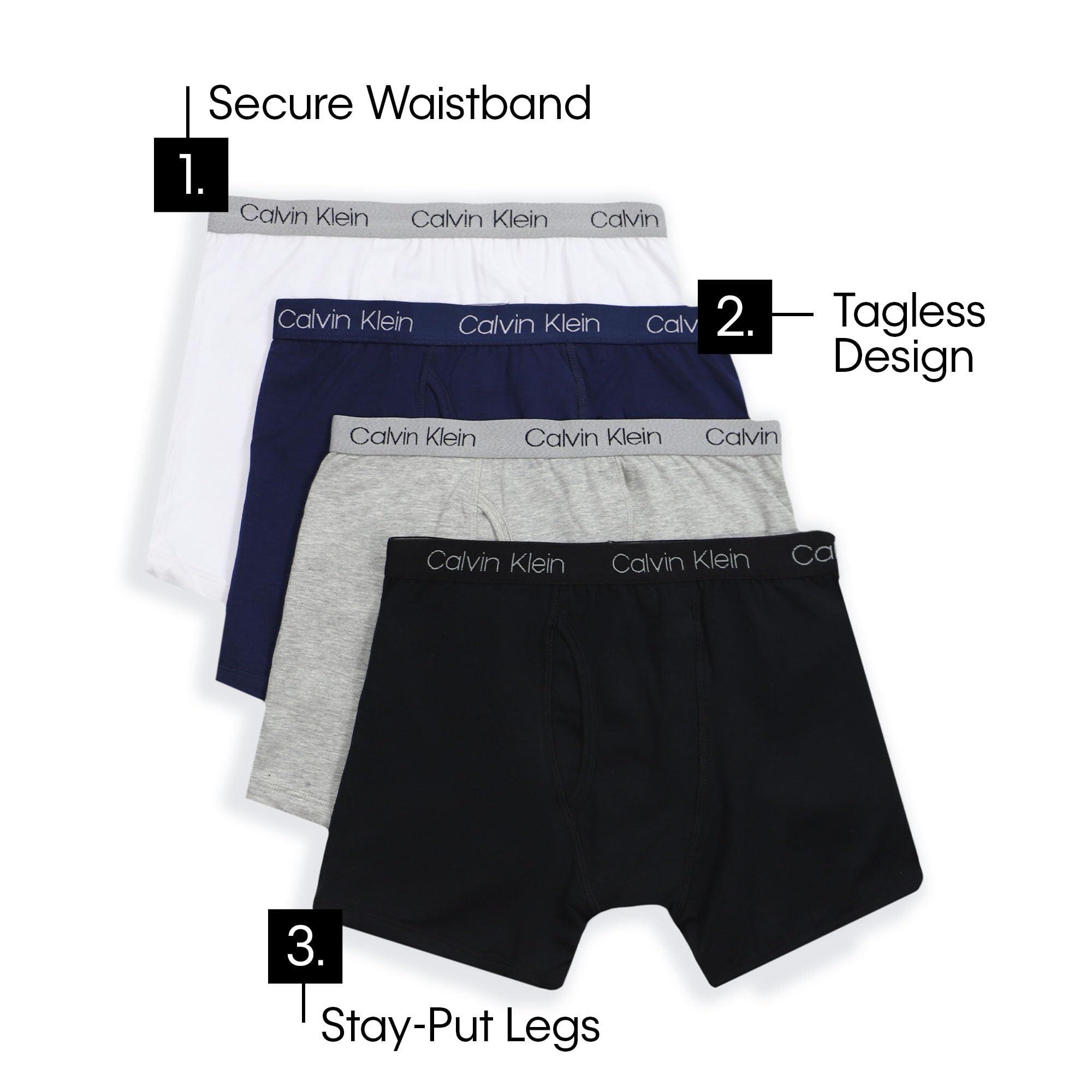 Calvin Klein Boys' Modern Cotton Boxer Briefs (5 Pack) - Image 4