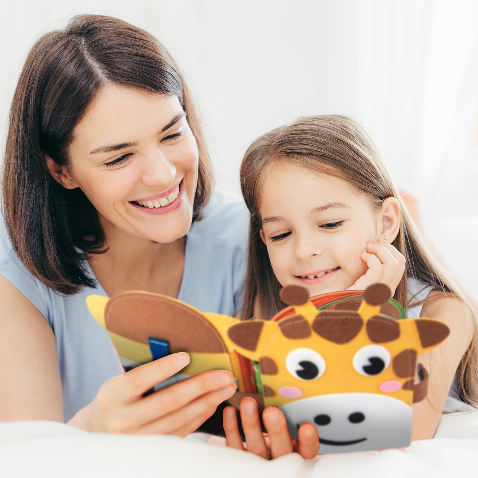 edusense Busy Book for Toddlers 1-3, Montessori Sensory Toys for Kids Age 1-3, Preschool Learning Activities Fine Moto Skills and Early Developmental Education, Ideal for Educational Travel Toys. - Image 8