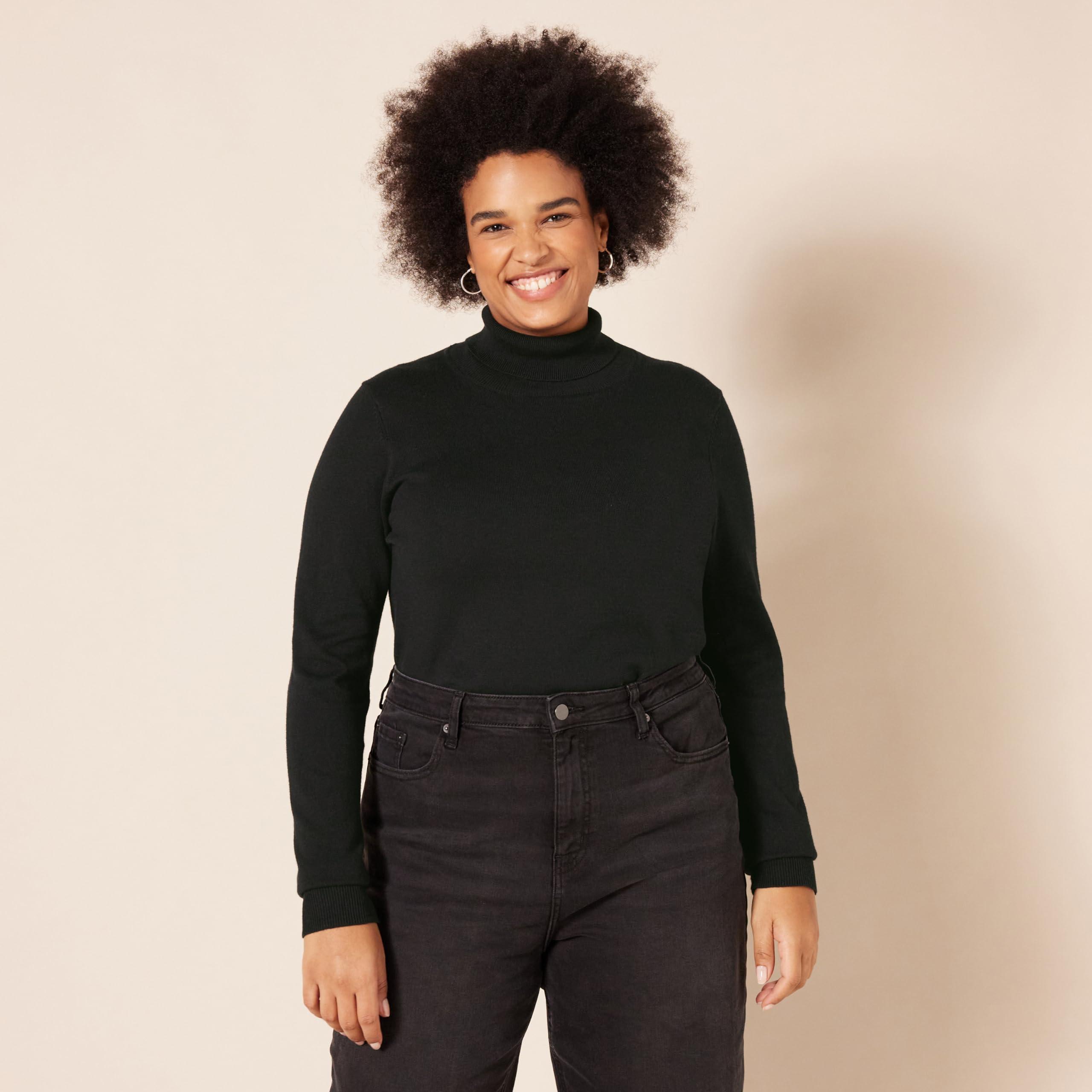 Amazon Essentials Women's Classic-Fit Lightweight Long-Sleeve Turtleneck Sweater (Available in Plus Size) - Image 6