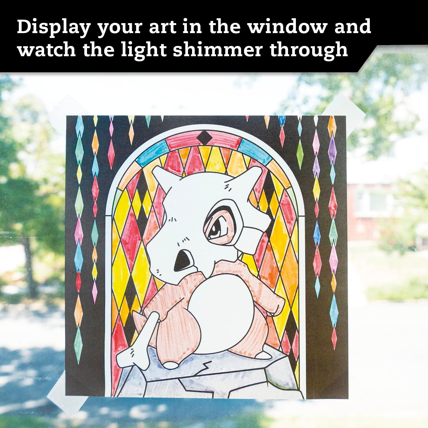KLUTZ Pokémon Stained Glass Art Craft Kit - Image 4