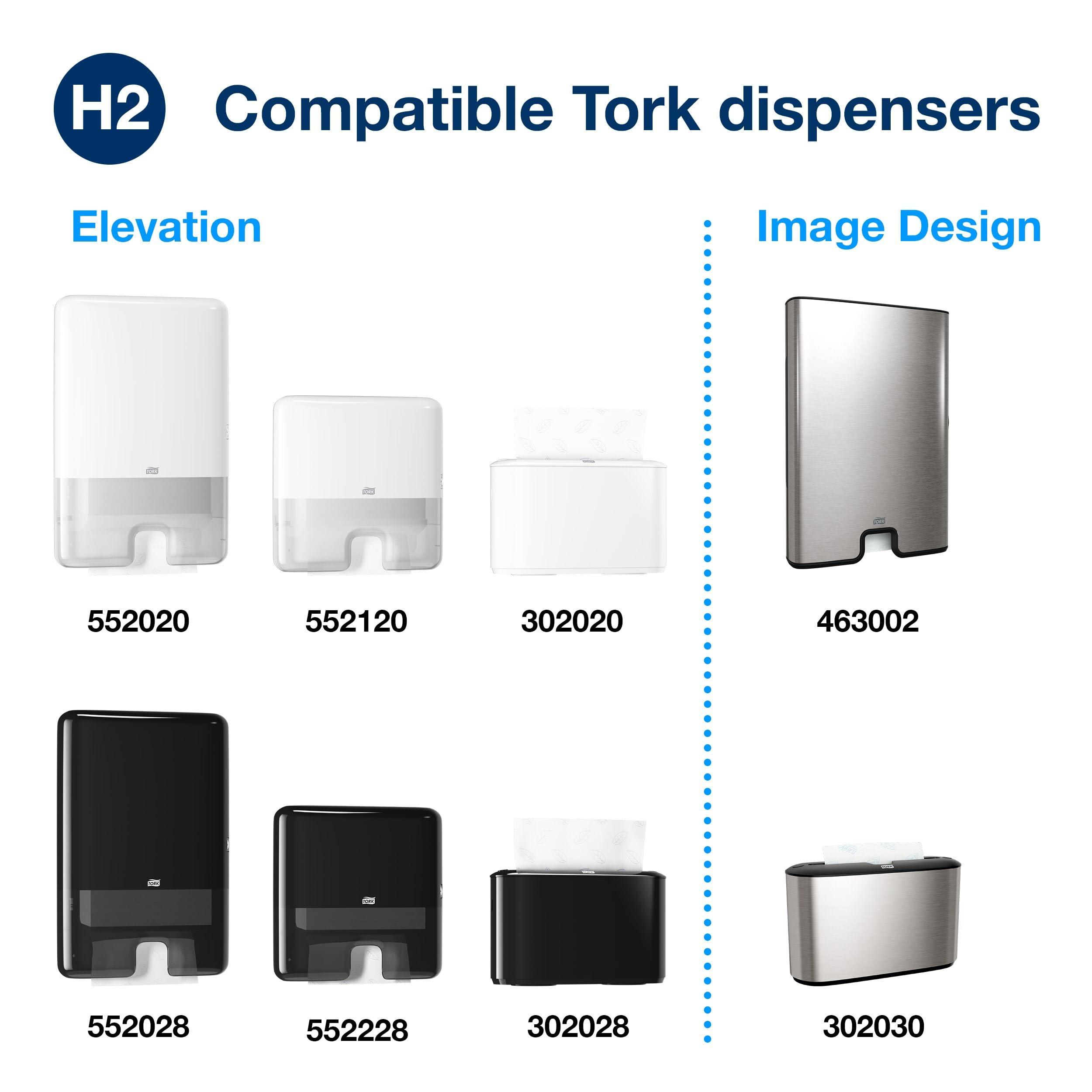 Tork Multifold Hand Towel White H2, Universal, 100% Recycled Fibers, 16 x 250 Towels, MB540A - Image 7