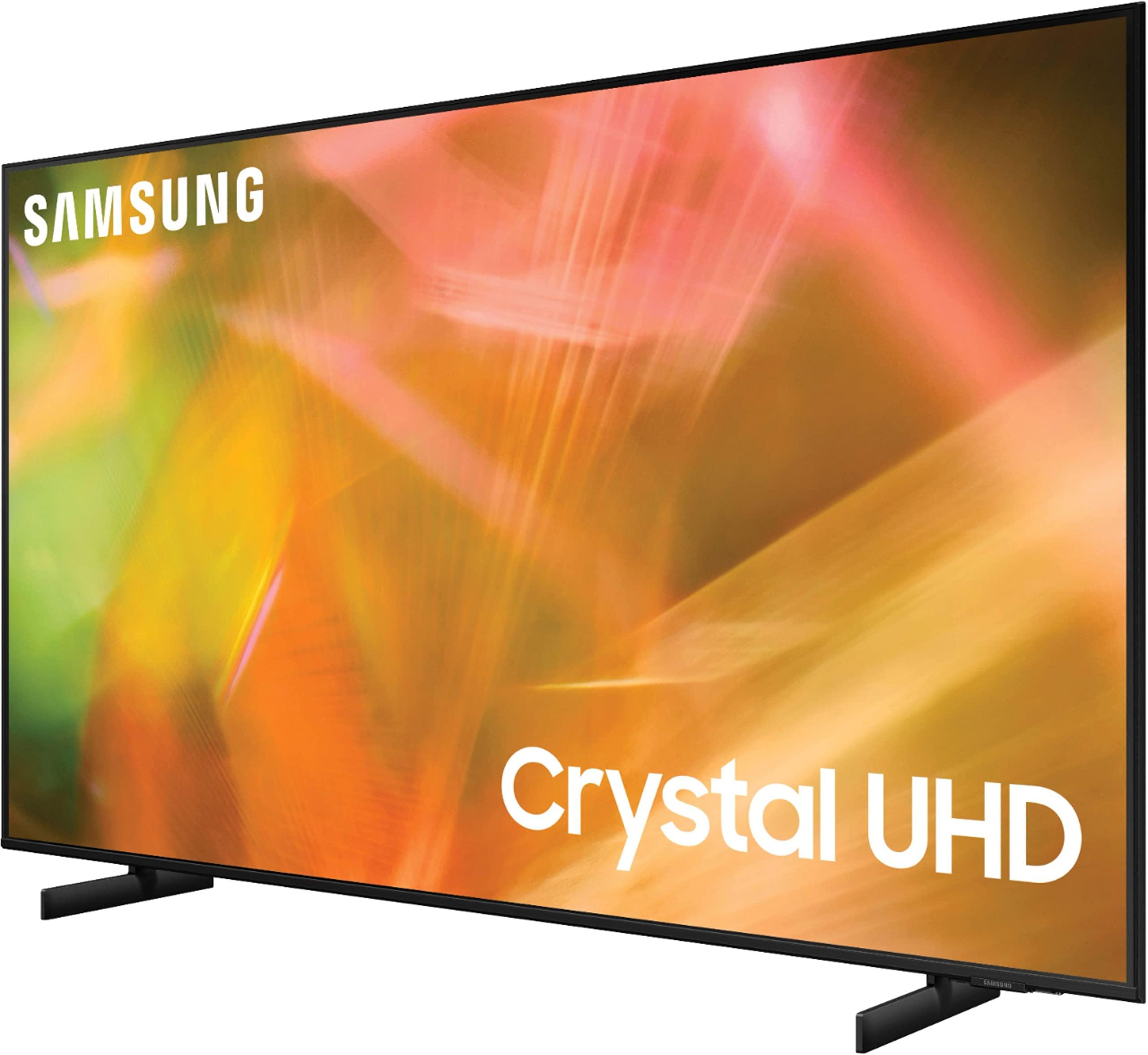 SAMSUNG 50-Inch Class Crystal 4K UHD AU8000 Series HDR, 3 HDMI Ports, Motion Xcelerator, Tap View, PC on TV, Q Symphony, Smart TV with Alexa Built-In (UN50AU8000FXZA, 2021 Model) - Image 4