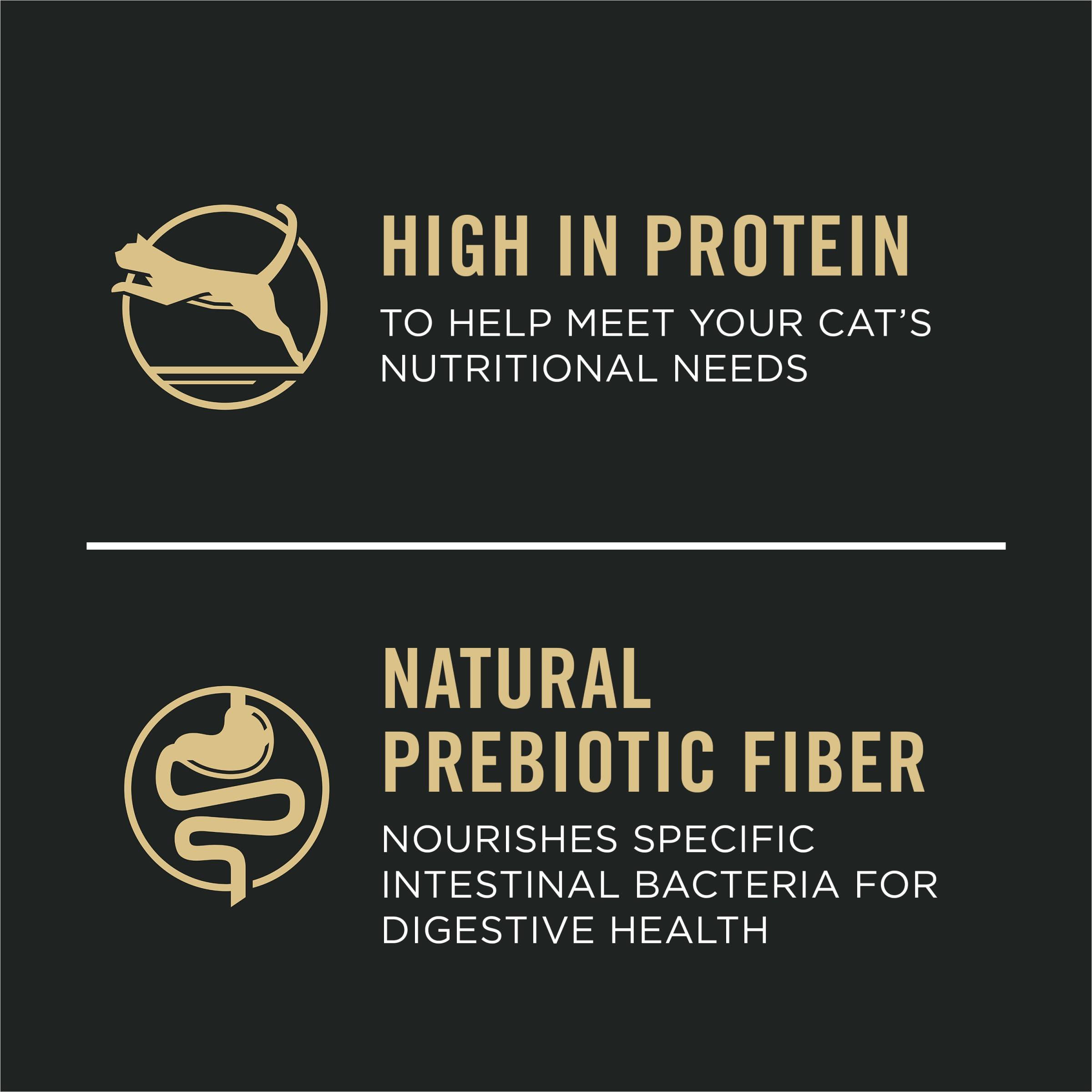Purina Pro Plan High Protein Cat Food With Probiotics for Cats, Chicken and Rice Formula - 7 lb. Bag - Image 2
