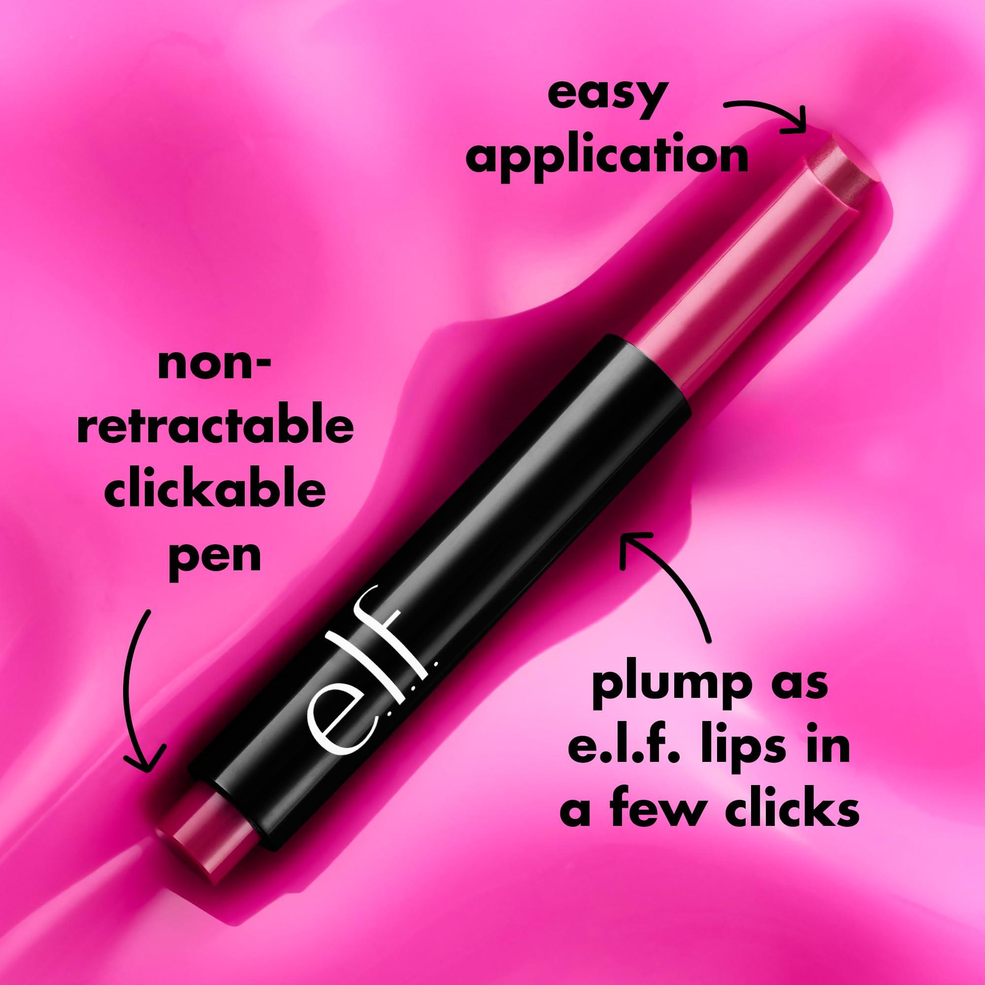 e.l.f. Pout Clout Lip Plumping Pen, Nourishing Lip Balm For Sheer Color & Shine, Plumps & Moisturizes, Vegan & Cruelty-Free, Toasted - Image 7
