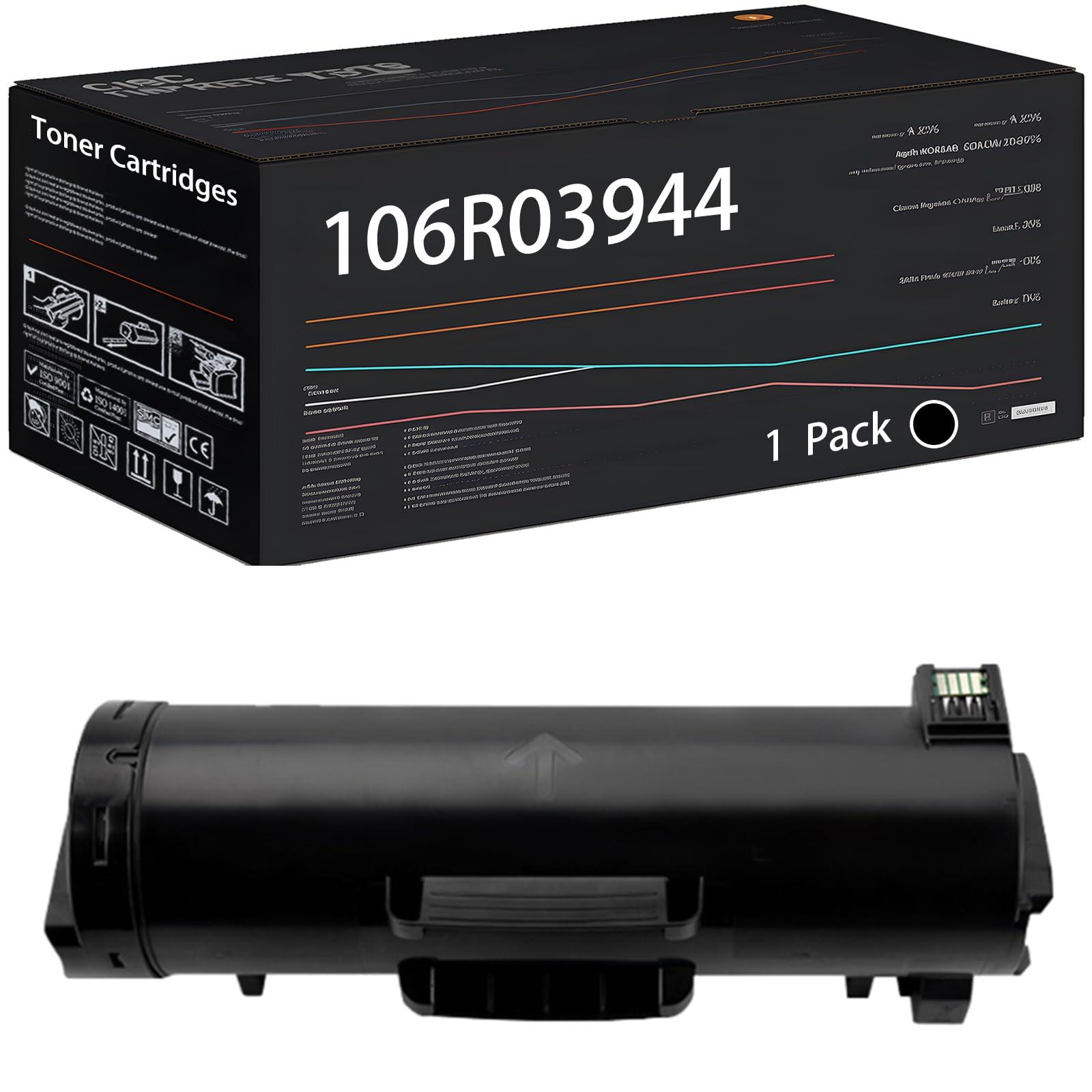 106R03944 Toner Cartridges Compatible for Xerox VersaLink B605S B605SF B605SP B605X B605XF B605XP B605XTF B605XTP Printers, High Yield 56700 Pages (Black)