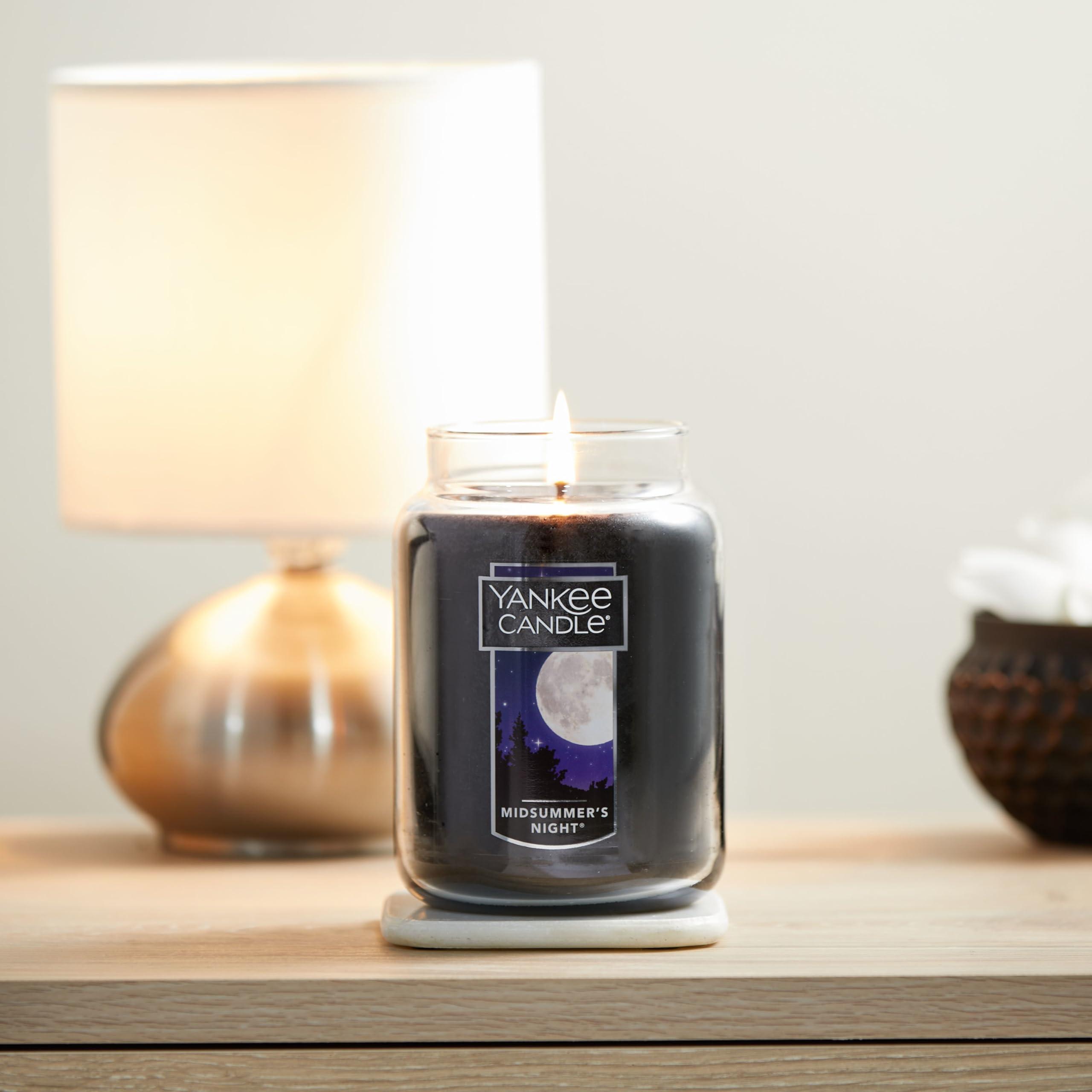 Yankee Candle MidSummer's Night Scented Classic Large Single Wick Jar Candle 22oz with Over 110 Hours of Burn Time Ideal for Dinner Parties Relaxing Saturdays and Special Occasions - Image 3