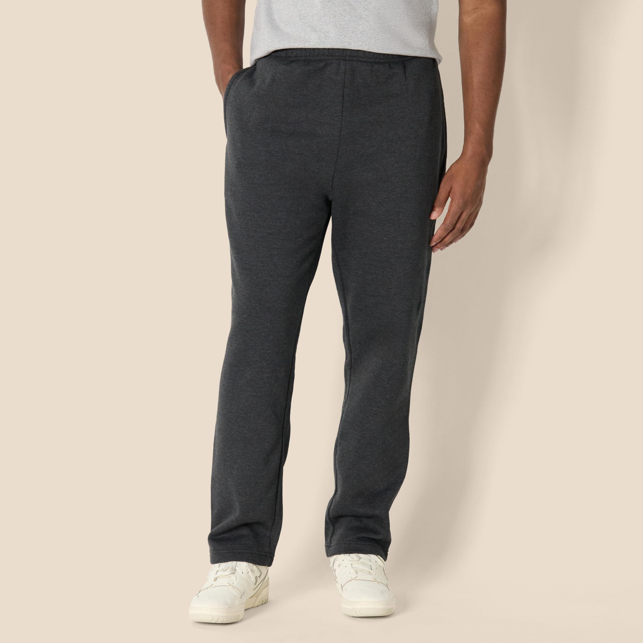 Amazon Essentials Men's Fleece Open Bottom Sweatpant (Available in Big & Tall) - Image 6