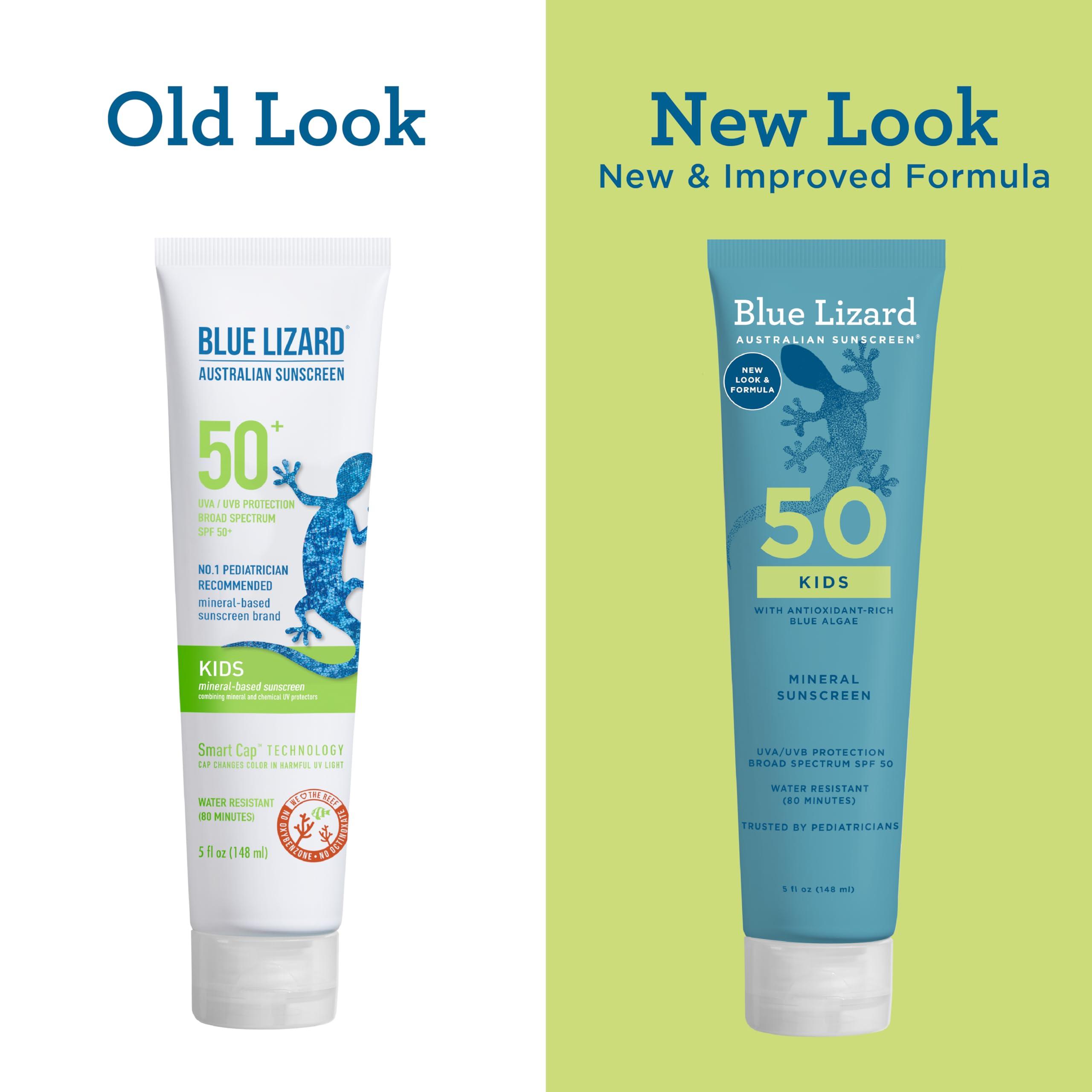 BLUE LIZARD Kids Sunscreen Lotion SPF 50+ 5oz Tube, cream - Image 5
