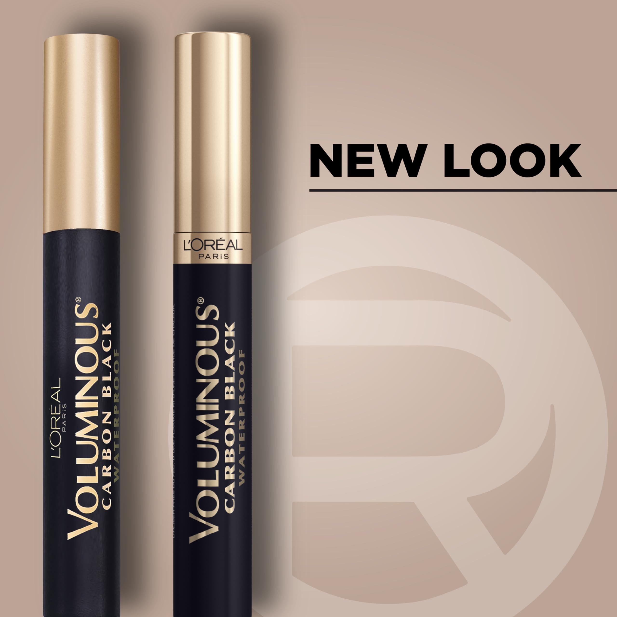 L’Oreal Paris Makeup Voluminous Original Volume Building Waterproof Mascara, Carbon Black, 0.23 Fl Oz - Image 2