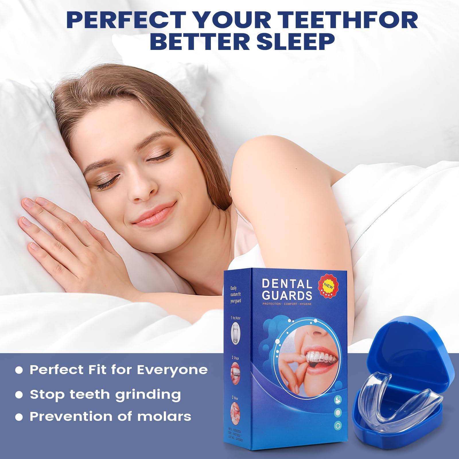 Anti Grinding Guard,Mouth Guard for Grinding Teeth at Night,Night Guards for Teeth Grinding for Adults - Image 2