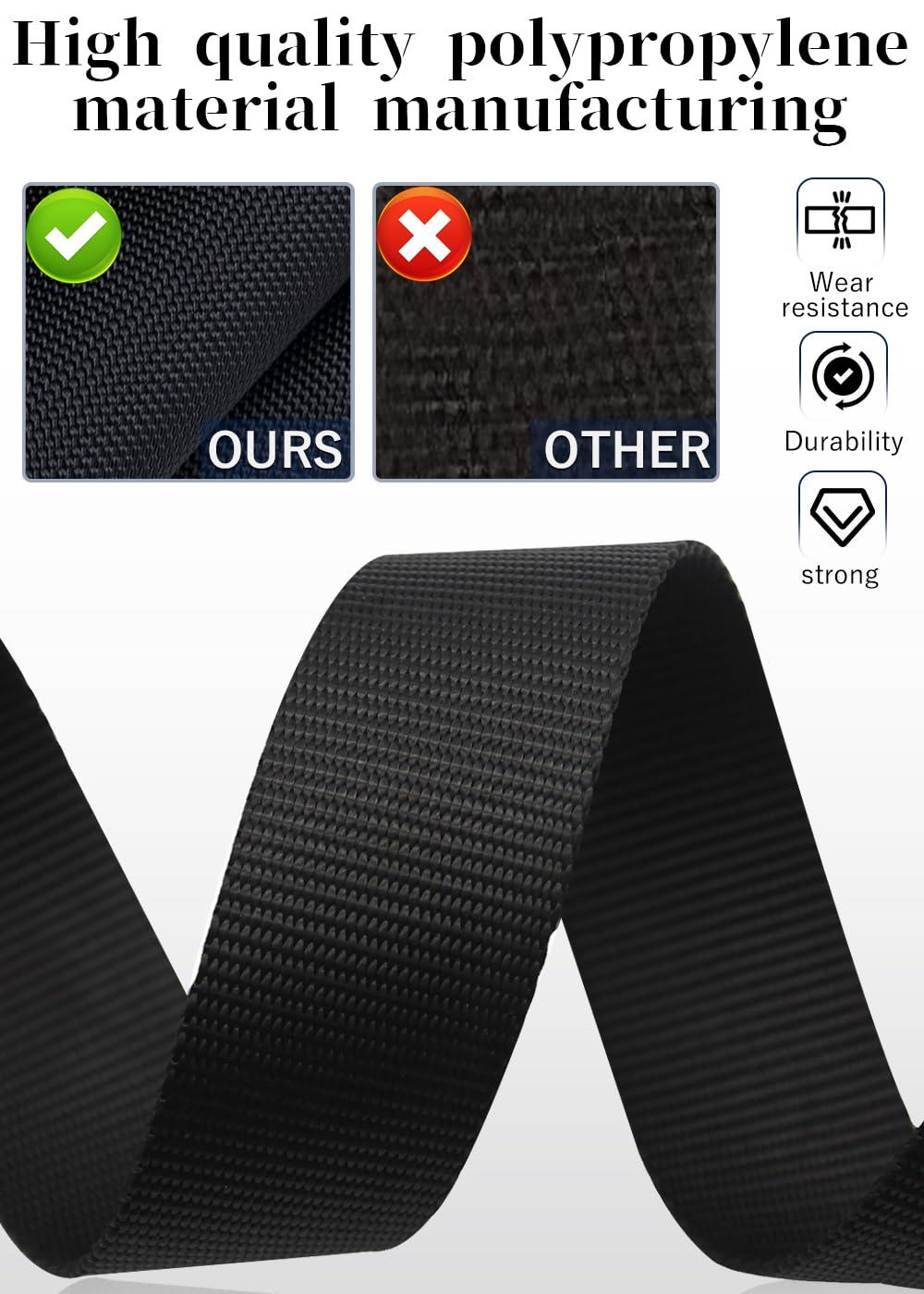 Luggage Straps Bag Bungee Luggage Straps Suitcase Adjustable Belt，Add a Bag Easy to Travel Suitcase Elastic Strap Belt Luggage Accessories(Black) - Image 8