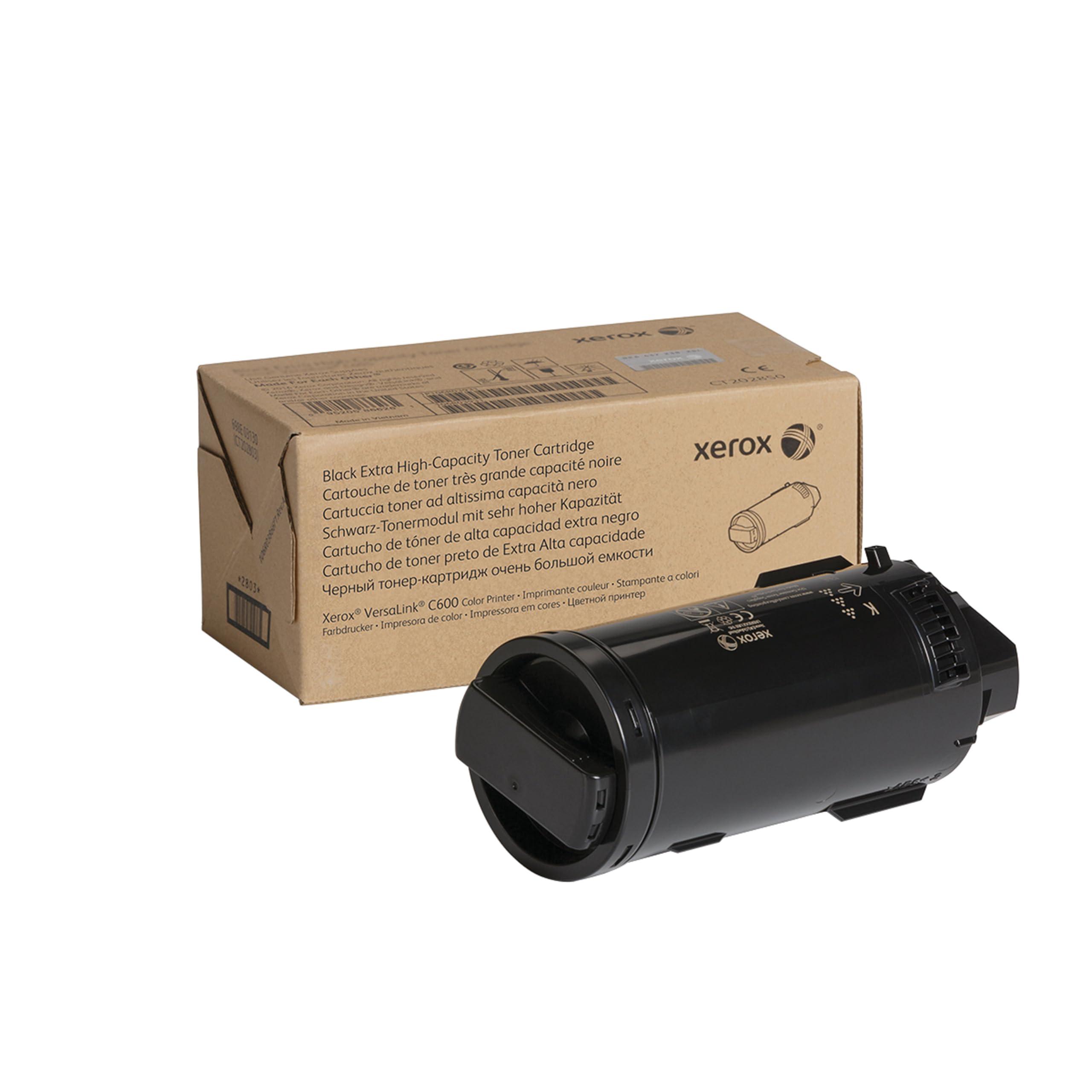 Xerox Genuine VersaLink C600 Black Extra High Capacity Toner Cartridge (16,900 Pages) - 106R03923