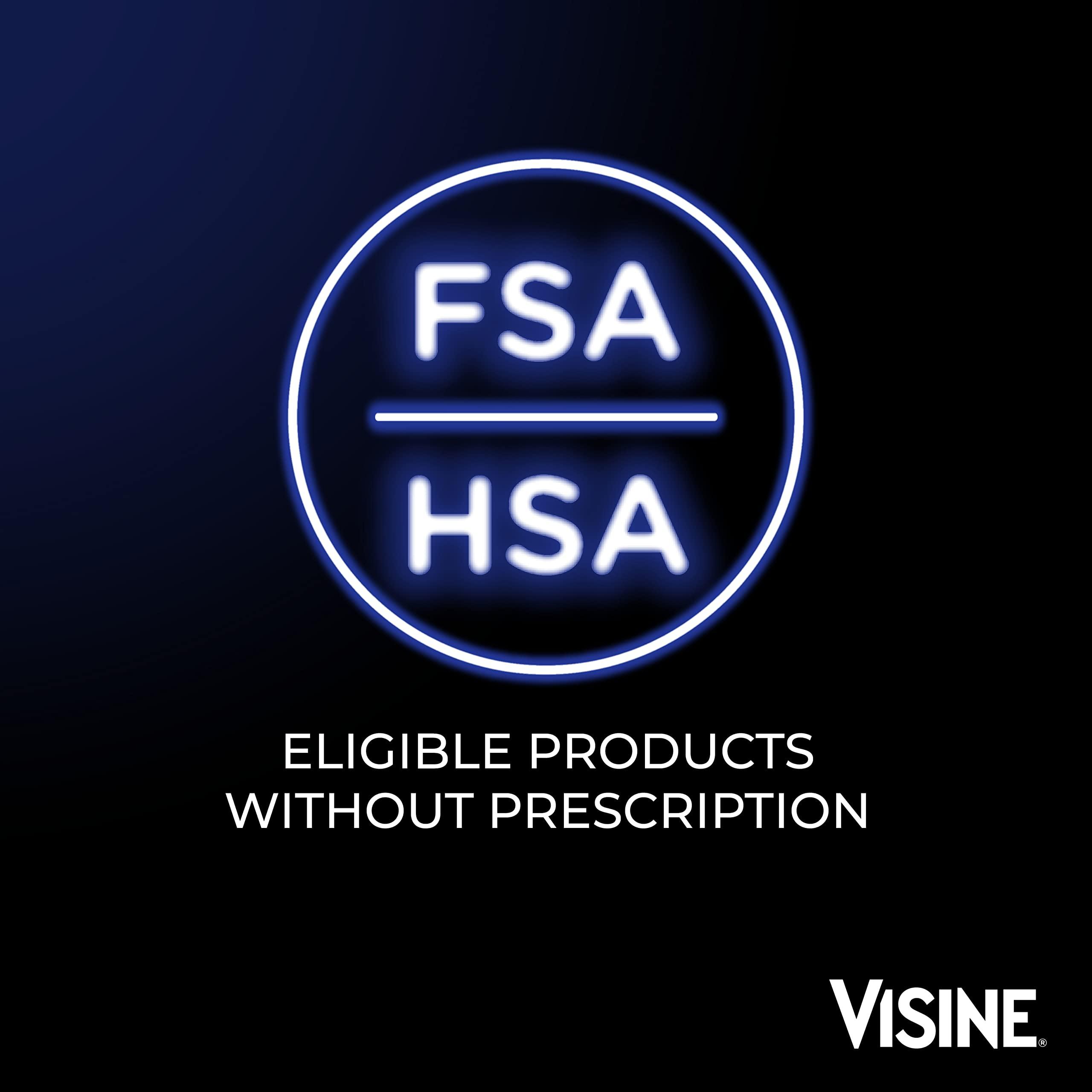 Visine Red Eye Comfort Redness Relief Eye Drops to Help Relieve Red Eyes Due to Minor Eye Irritations Fast, Tetrahydrozoline HCl, 0.5 fl. oz - Image 6