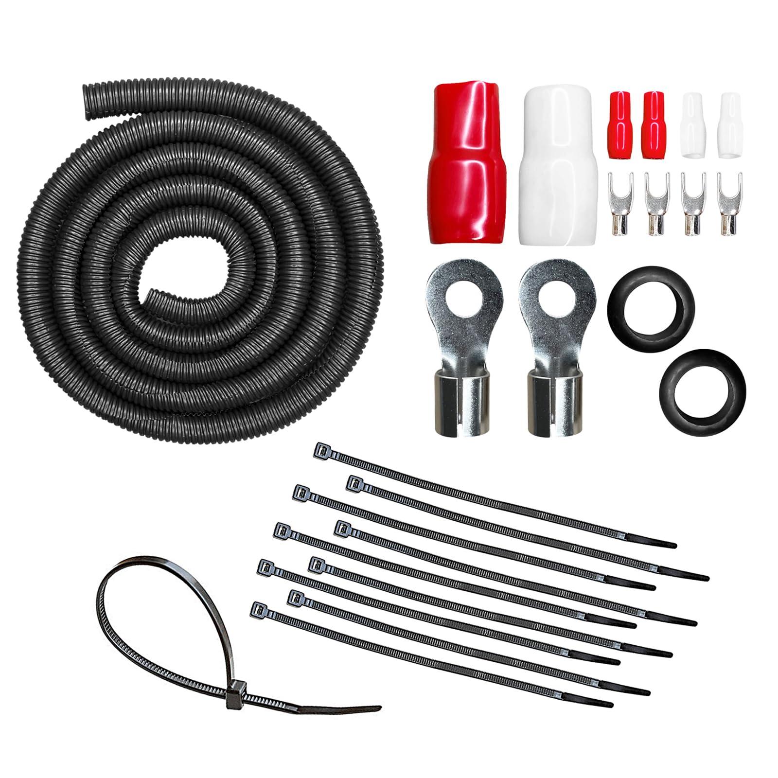 CT Sounds 1/0 Gauge CCA Complete Amp Wiring Install Kit, AMPKIT-0GA-PRO - Image 5