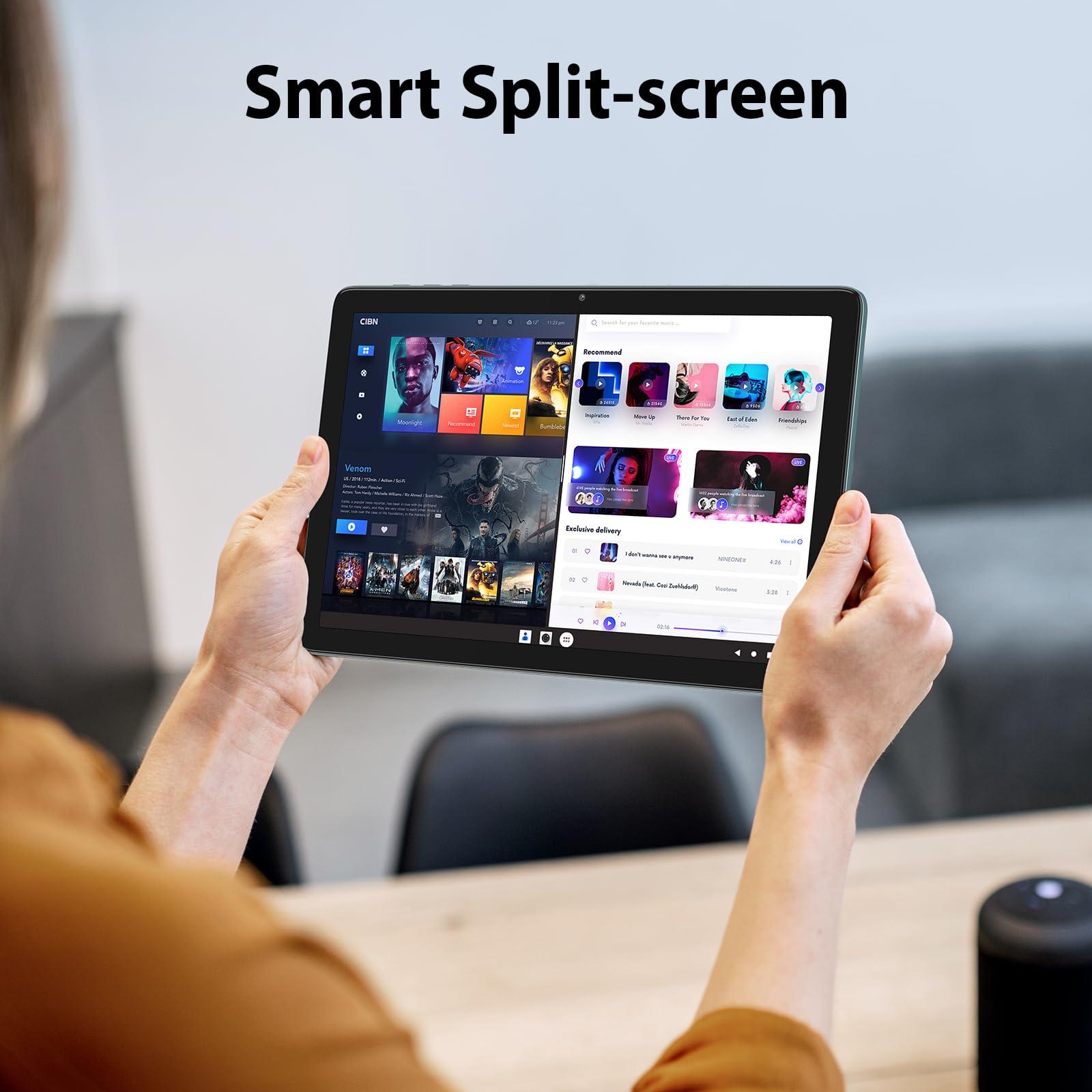 xiskt Android Tablet 10.1 inch Android 13 Tablet,8(4+4) GB&128GB Storage(Expand to 512GB), Dual 13MP+5MP Camera, 6800mAh, WiFi, Bluetooth 5.0,GPS - Image 5