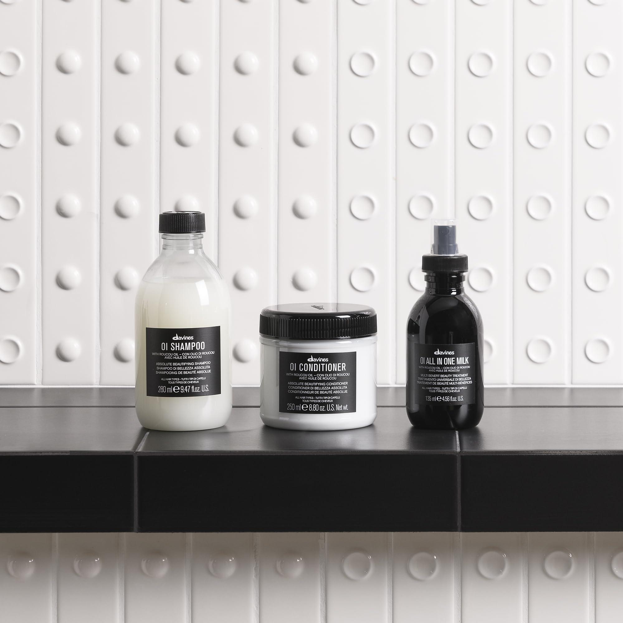 Davines OI Nourishing Shampoo for All Hair Types, Adds Silky-Smooth Shine & Volume, Softens And Restores Chemically Treated Hair - Image 6