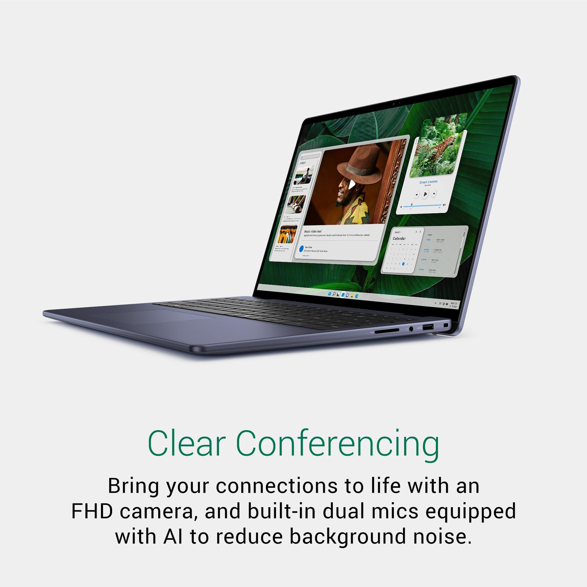 Dell Inspiron 16 5640 Laptop - 16.0-inch 16:10 FHD+ (1920 x 1200) Display, Intel Core 7-150U Processor, 16GB DDR5 RAM, 1TB SSD, Intel Graphics, Windows 11 Pro, Onsite & Migrate Service - Midnight Blue - Image 4