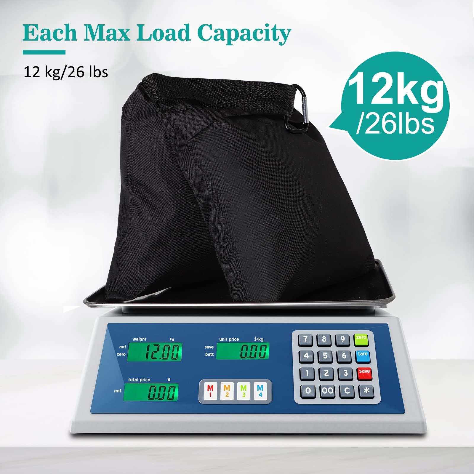 Aimosen 4 Packs Sandbags Weight Bags for Light Stand Photography Video Equipment, Heavy Duty Saddlebag for Backdrop Stand, Photo Tripod, Canopy, Pop up Tent, Umbrella Base, Fishing Chair, Picnic Table - Image 4