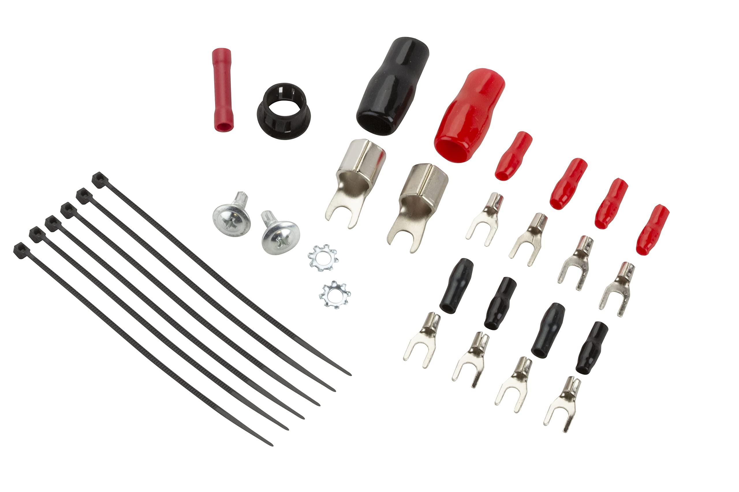Scosche Install Centric ICAK10 True 10 Gauge Hybrid OFC High Current Amp/Subwoofer Wiring Kit | Complete 2-CH Car Amplifier Install Kit Twisted Pair Audio Cables, Speaker Wire, In-Line Fuse Holder - Image 6