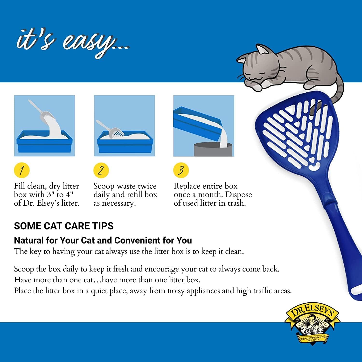 Dr. Elsey's Ultra UnScented Clumping Clay Cat Litter 40 lb. Bag - Image 2