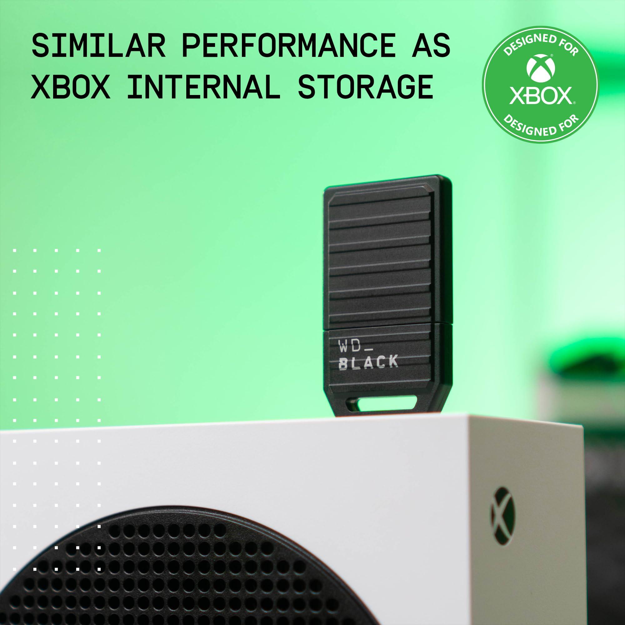 WD_Black 2TB C50 Storage Expansion Card, Officially Licensed for Xbox – Quick Resume, Plug & Play, NVMe SSD Expansion for Xbox Series X|S Gaming Consoles - WDBMPH0020BNC-WCSN - Image 3