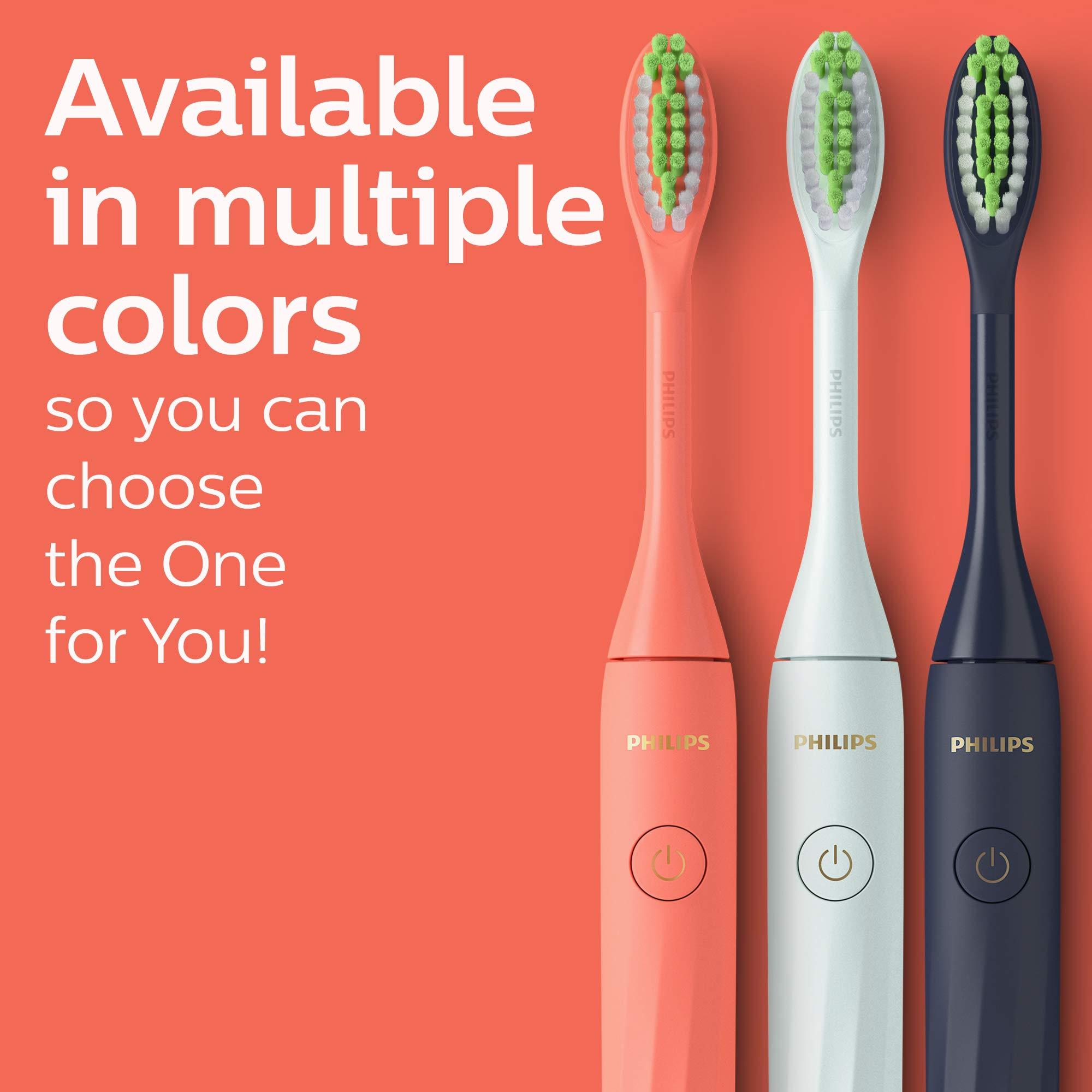 Philips Sonicare Battery Toothbrush, Brush Head Bundle, Miami Coral, BD1001/AZ - Image 7